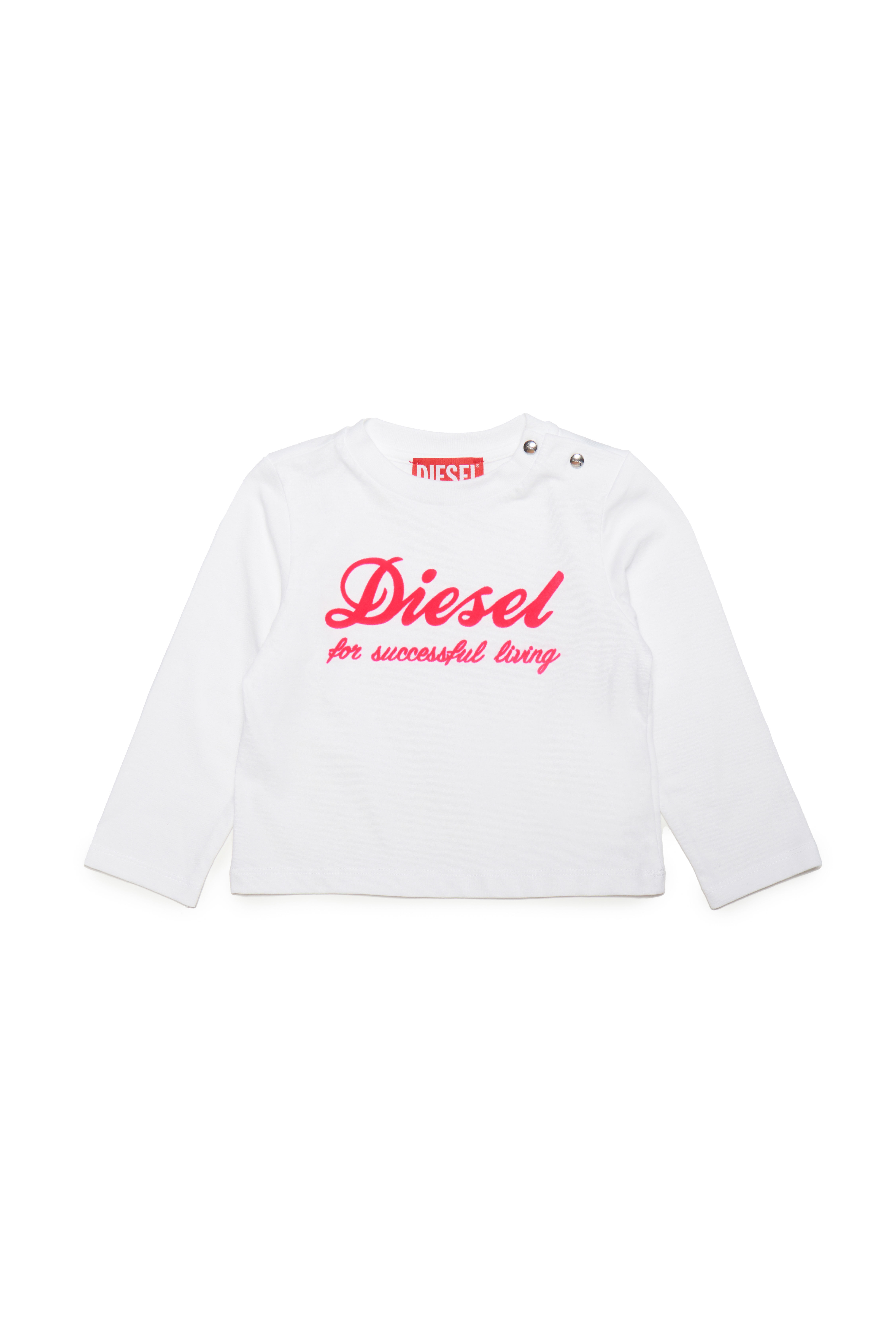 TECNAB 長袖Tシャツロゴ｜DIESEL