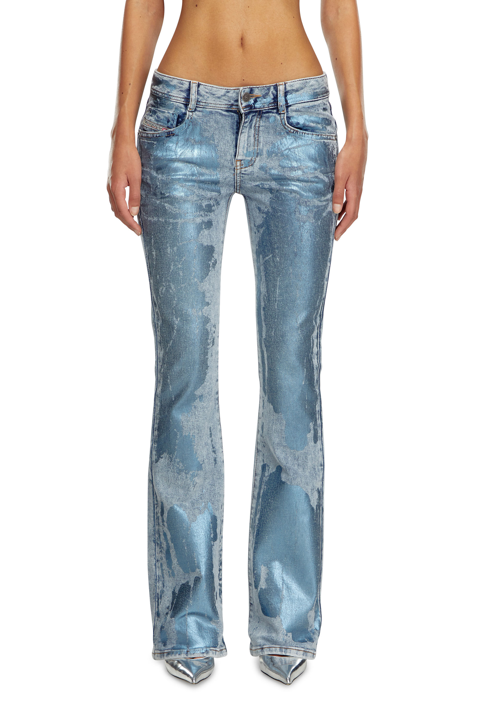 Diesel - Female Bootcut and Flare Jeans 1969 D-Ebbey 0AJEU, ライトブルー - Image 3