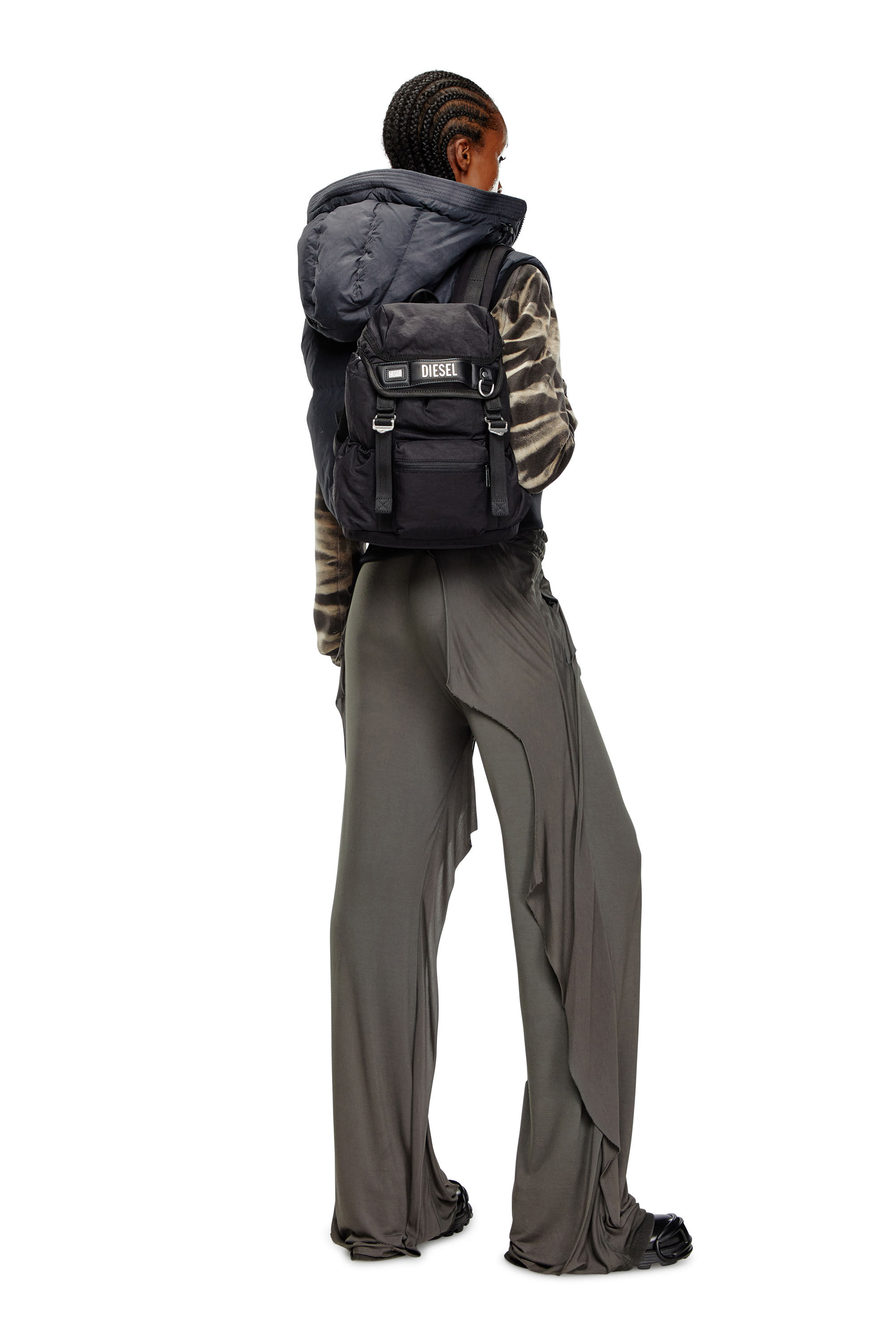 Diesel - LOGOS BACKPACK S, ブラック - Image 1