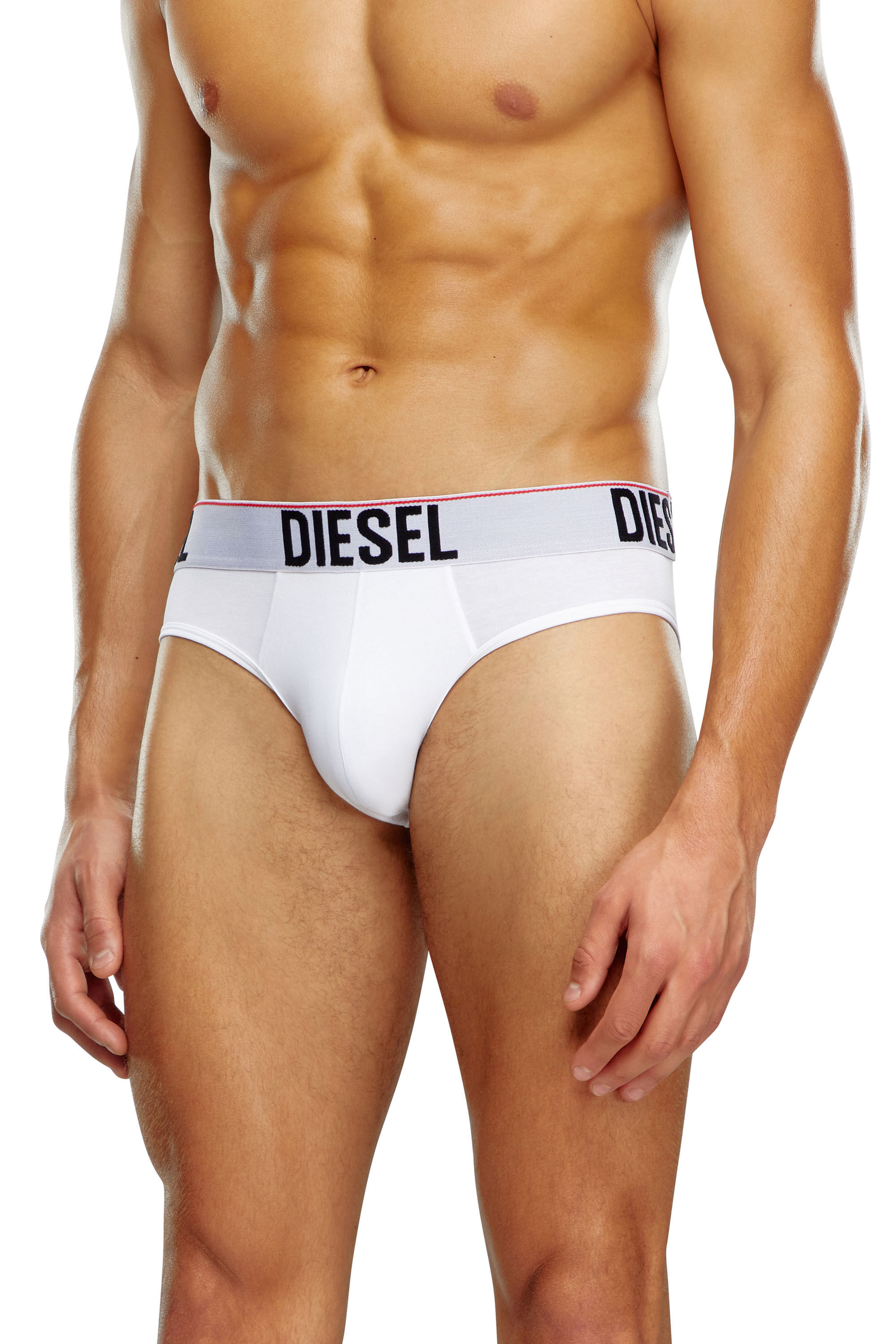 Diesel - UMBR-ANDRETHREEPACK, Male Three-pack briefs with tonal waist in マルチカラー - Image 2