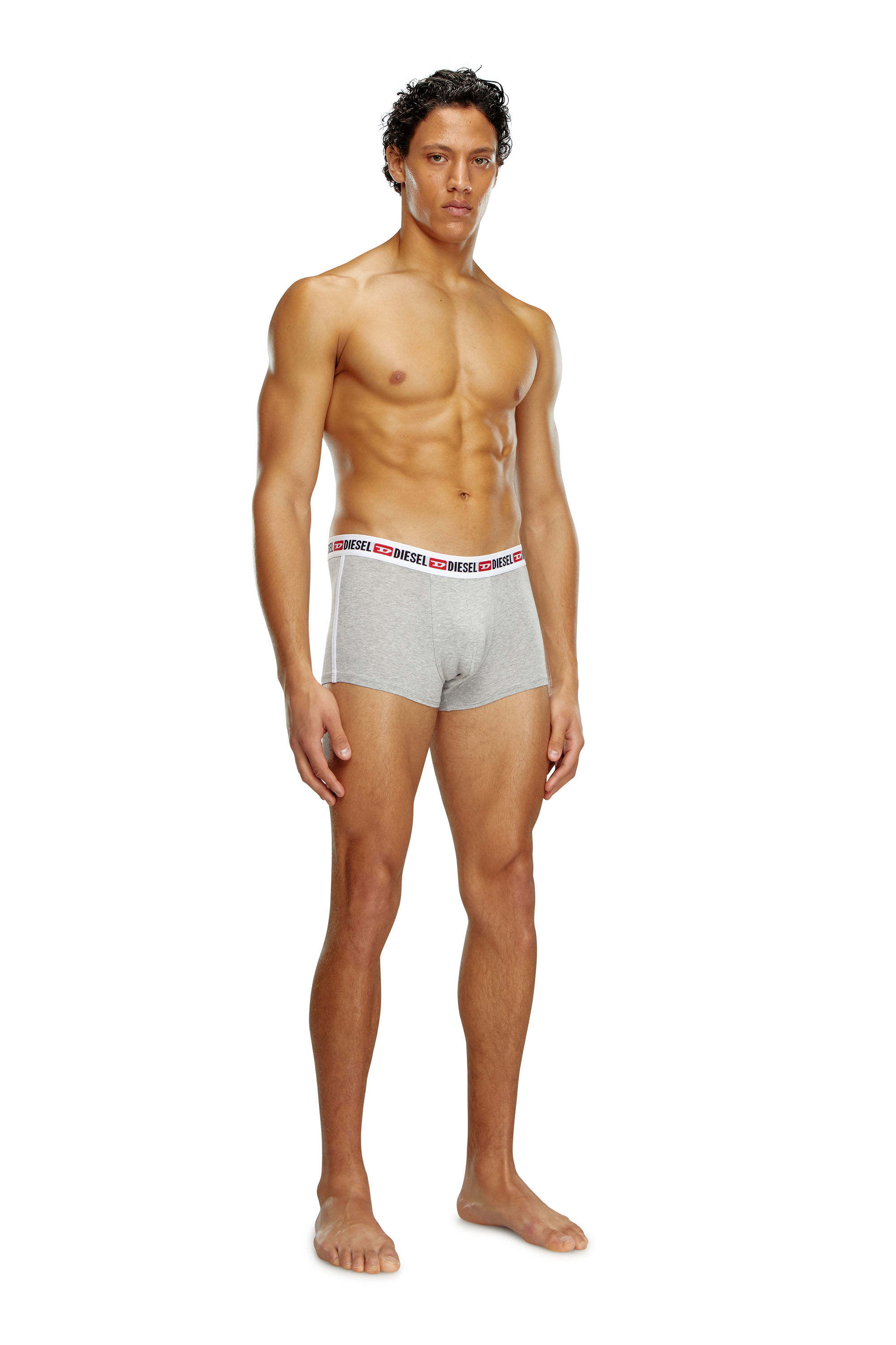 Diesel - UMBX-SHAWNTHREEPACK, Male Three-pack boxer briefs with side band in マルチカラー - Image 1