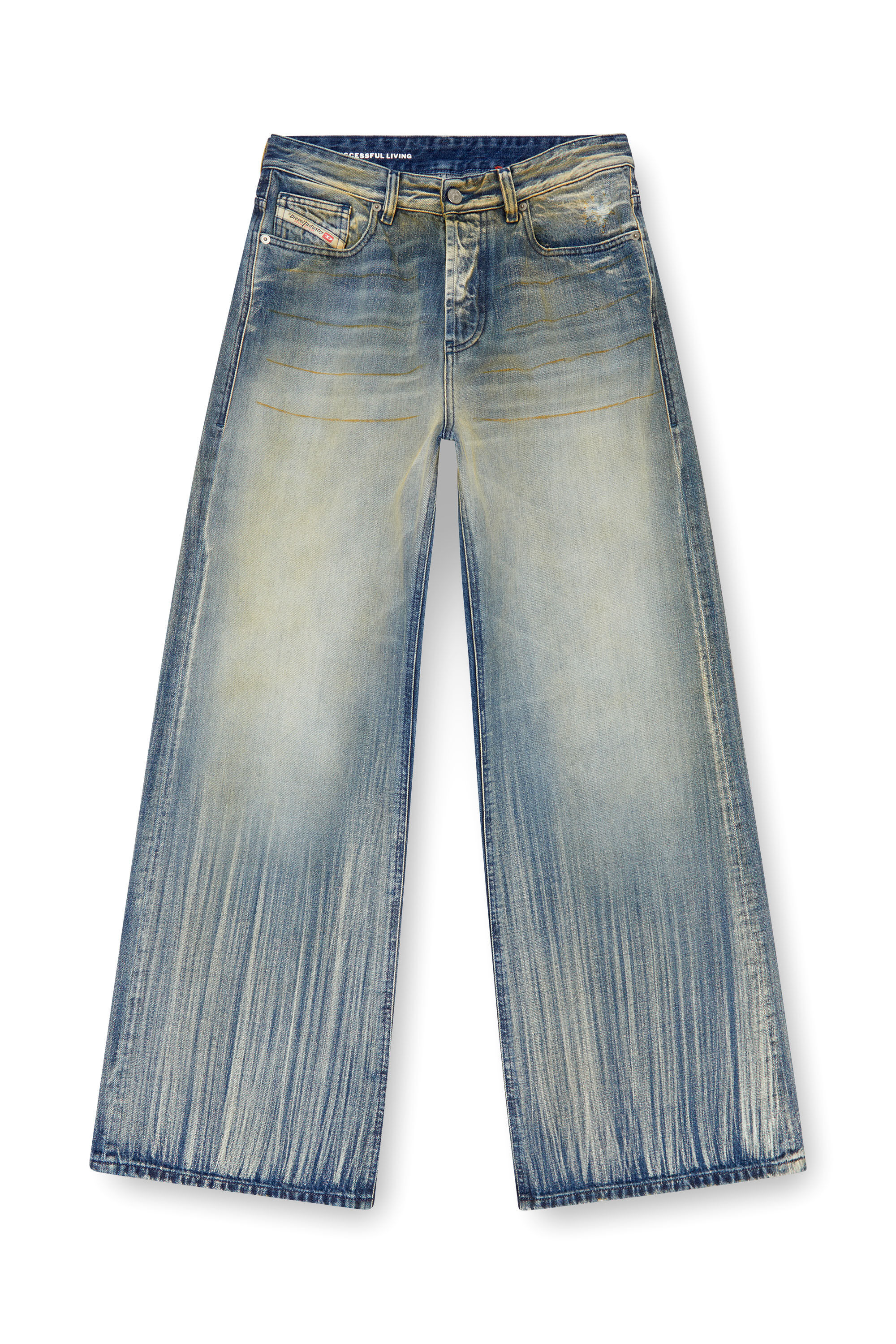 Diesel - Female Straight Jeans 1996 D-Sire 09I97, ミディアムブルー - Image 2