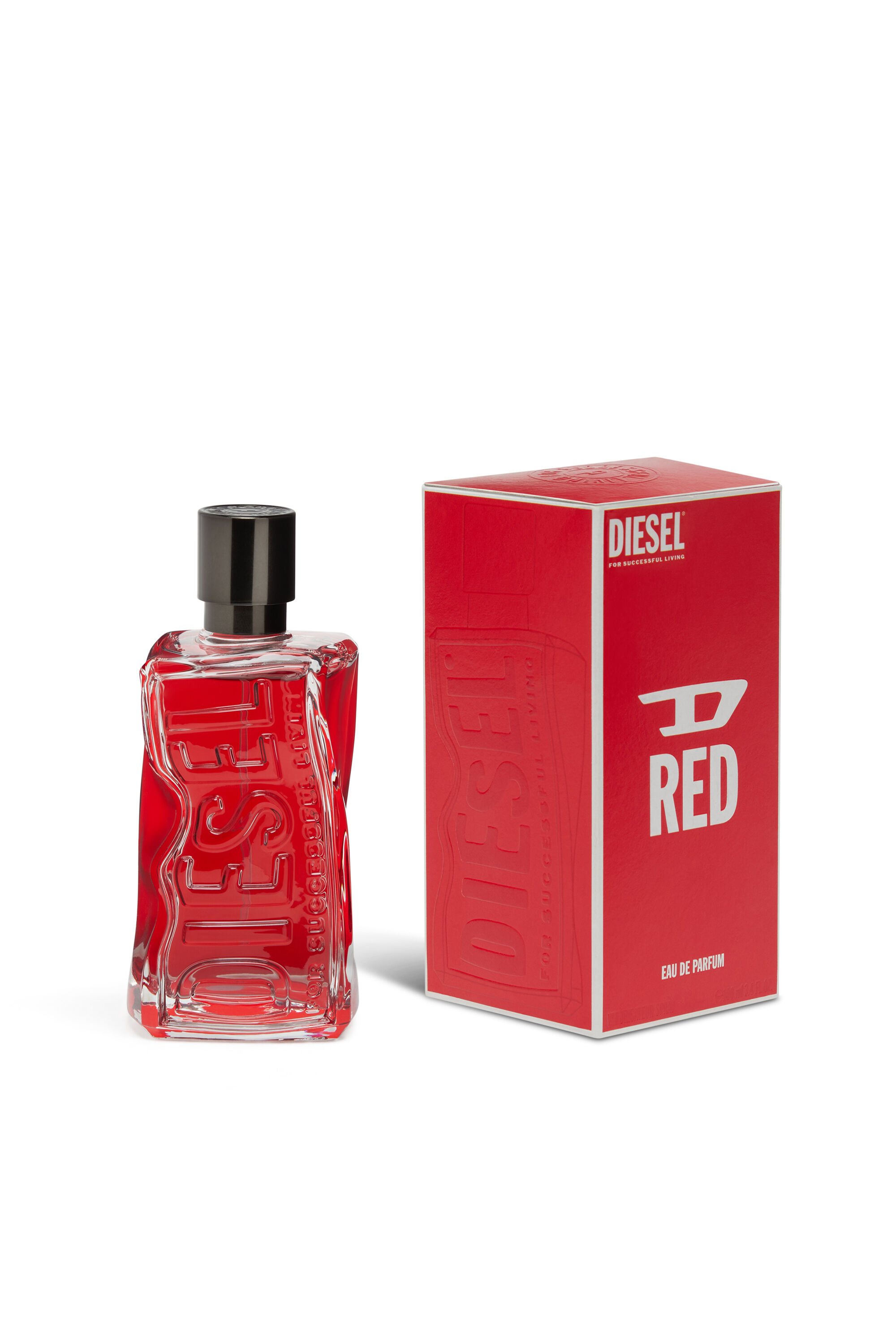 Diesel - D RED 50 ML, Male D RED 50ml, 1.7 FL.OZ., Eau de Parfum in レッド - Image 2