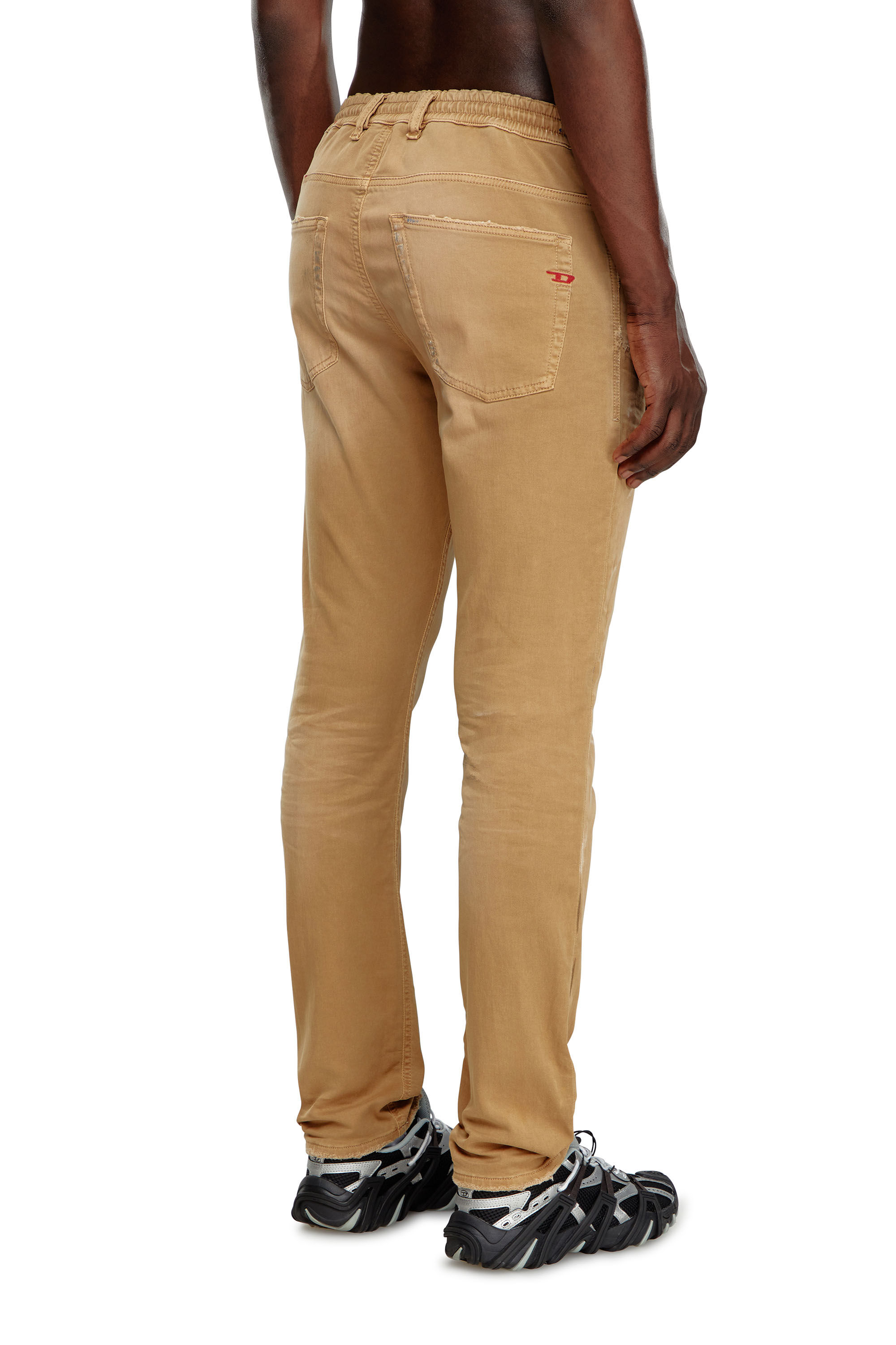 Diesel - Male Tapered 2030 D-Krooley Joggjeans® 068LW, Brown - Image 5