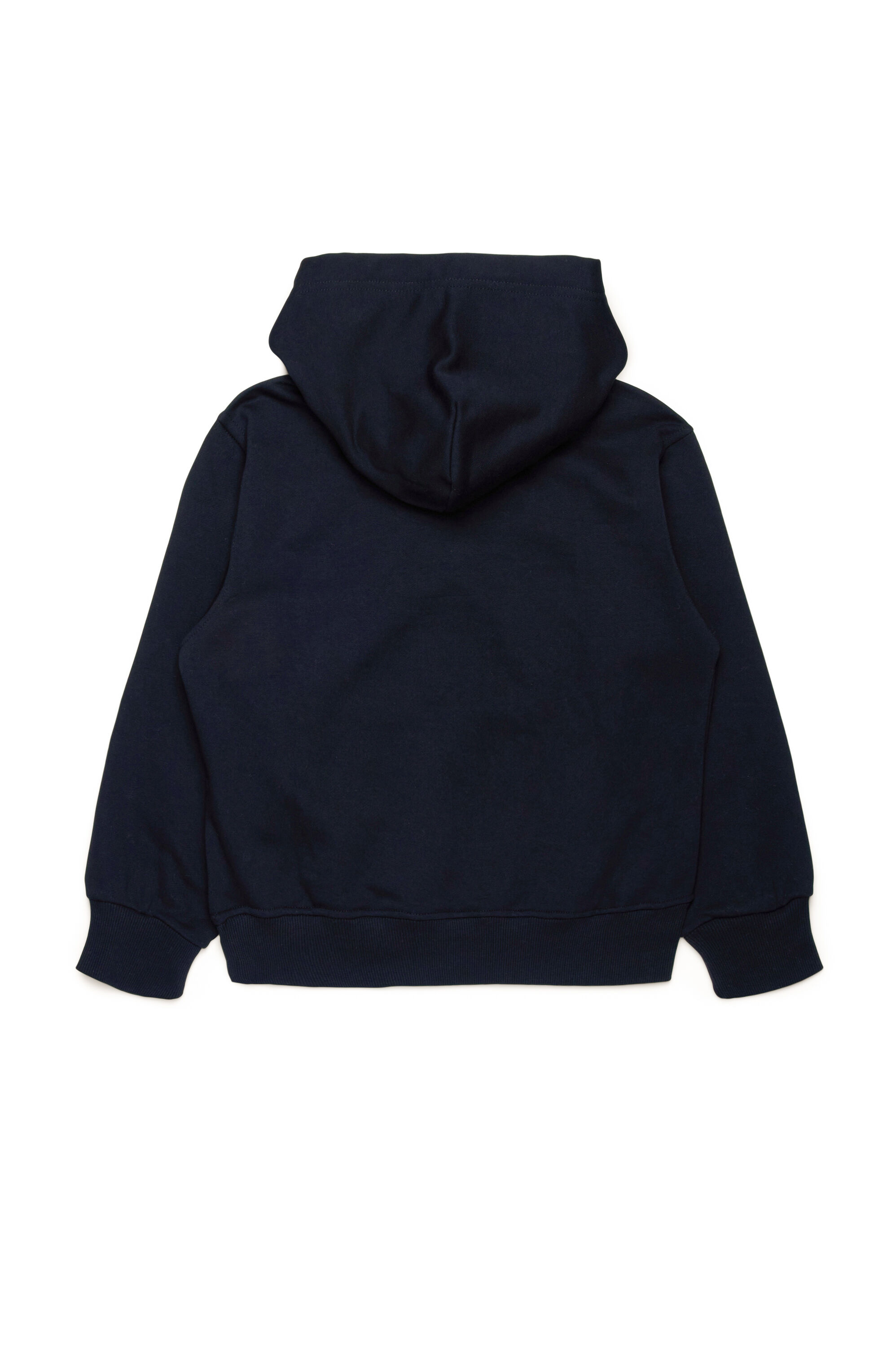 Diesel - SGINNHOODL5 OVER, Male Hoodie with smudged logo in ブラック - Image 2