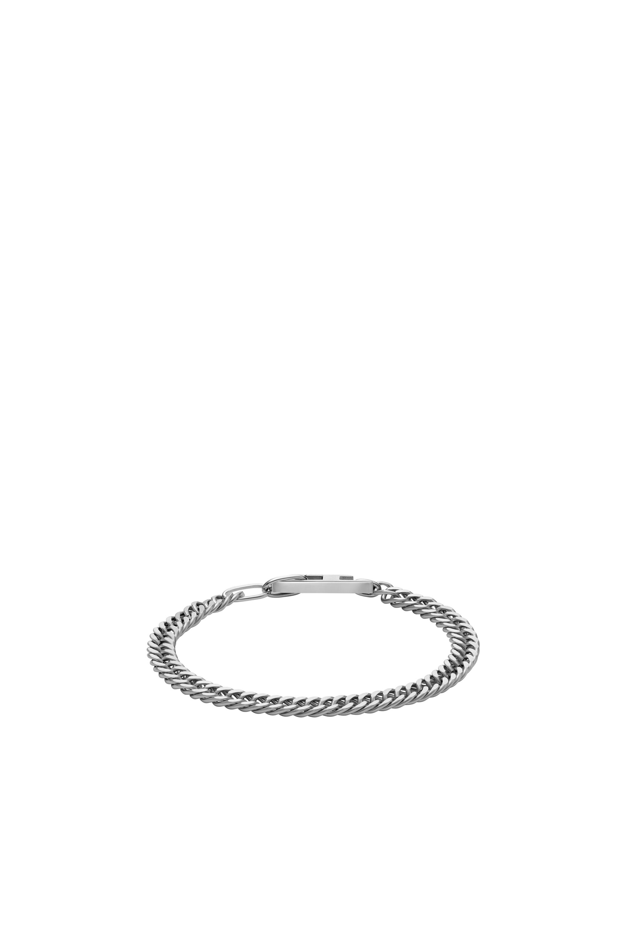 DX1510 Stainless steel chain bracelet｜シルバー｜ウィメンズ｜DIESEL