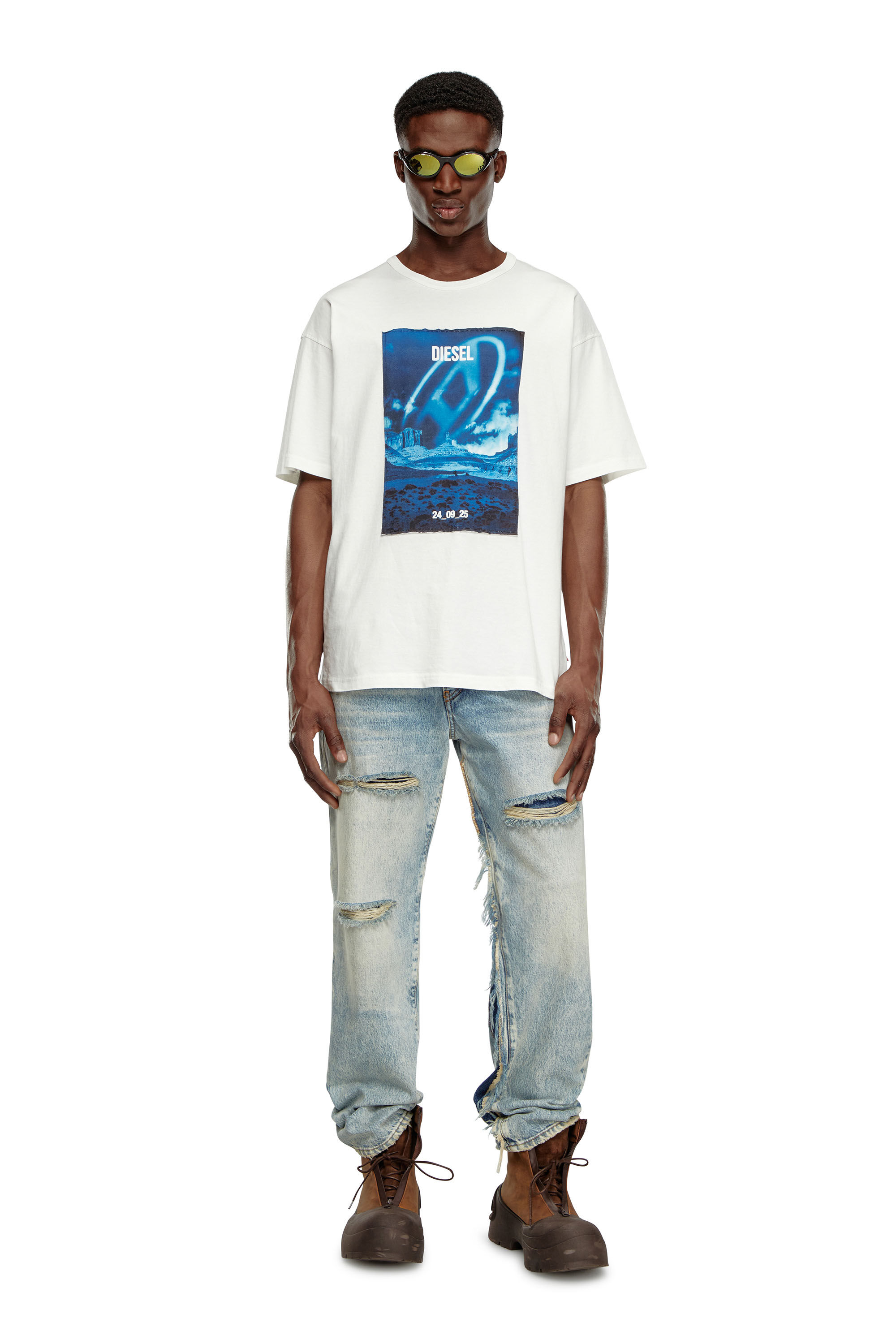 Diesel - T-BOXT-Q16, ホワイト - Image 1