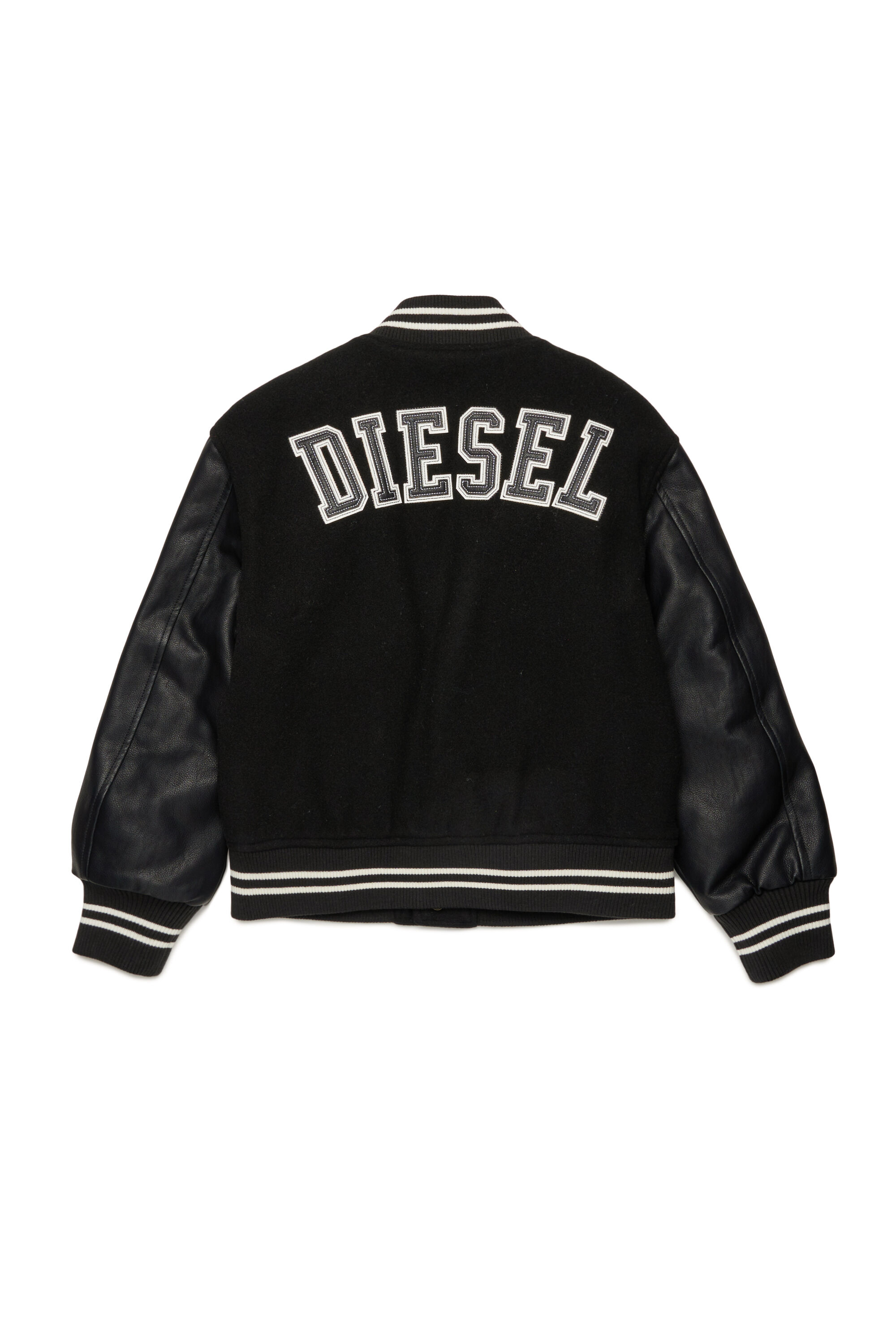 Diesel - JBIRKY, Male's Bomber jacket with Diesel patches in ブラック - 2