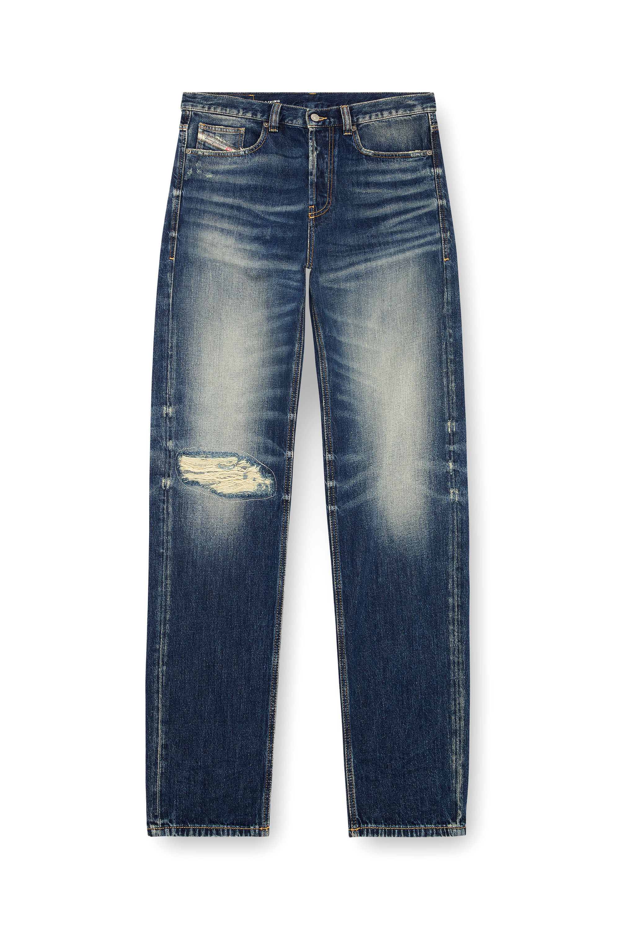 Diesel - Male Straight Jeans 2010 D-Macs 09J95, ダークブルー - Image 2