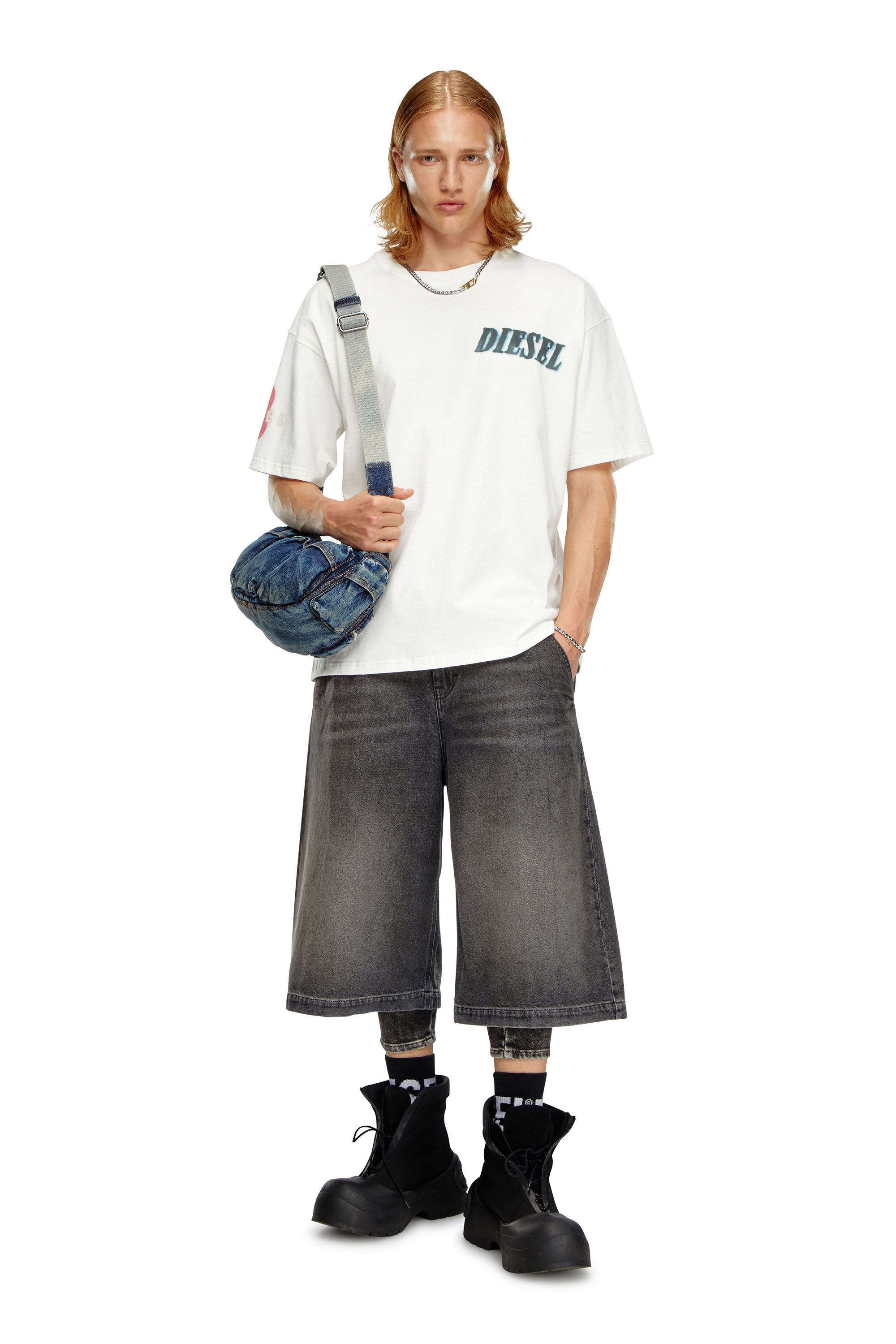 Diesel - T-BOXT-Q19, ホワイト - Image 1