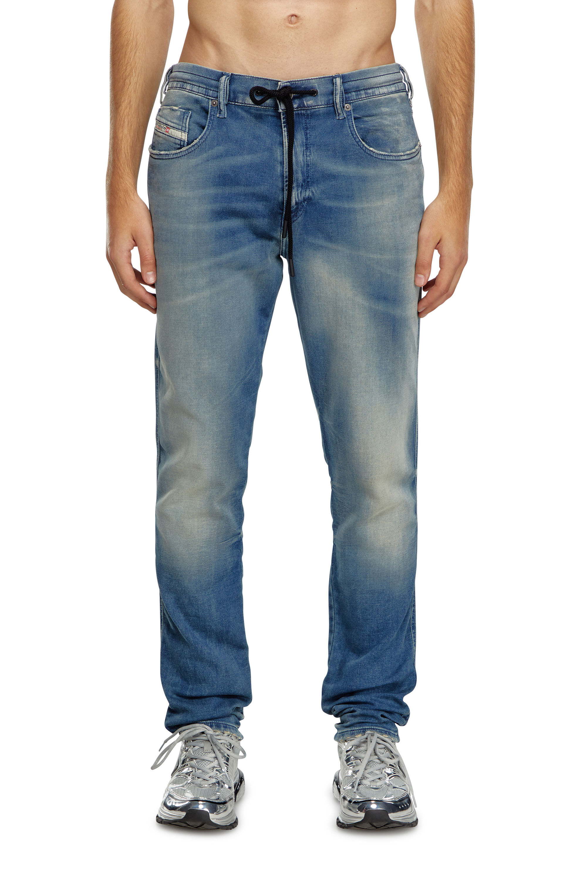 Diesel - Male Slim 2060 D-Strukt Joggjeans® 068MG, ミディアムブルー - Image 3