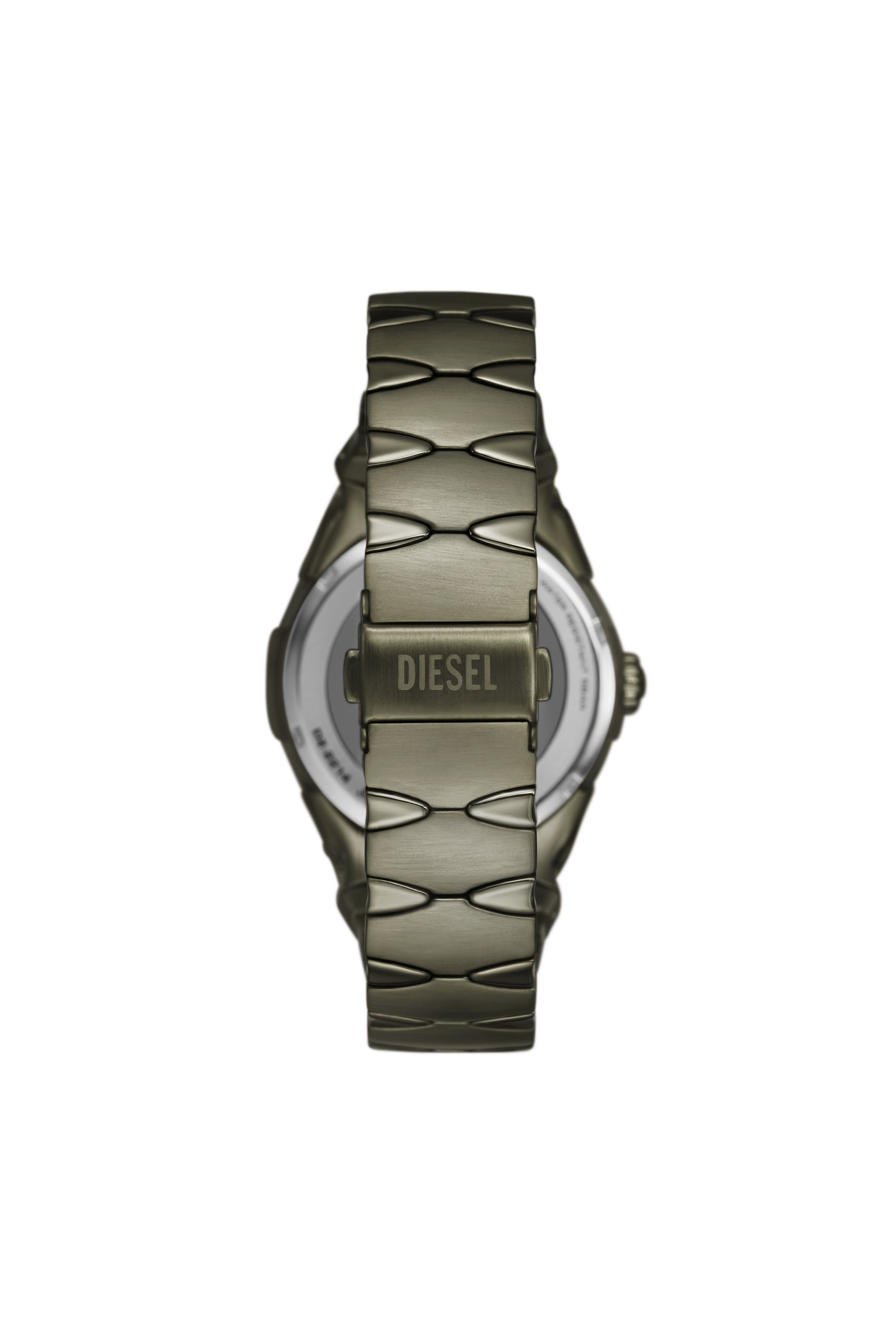 Diesel - DZ2215, Male's D-Sruptor Stainless Steel Watch in グリーン - 2