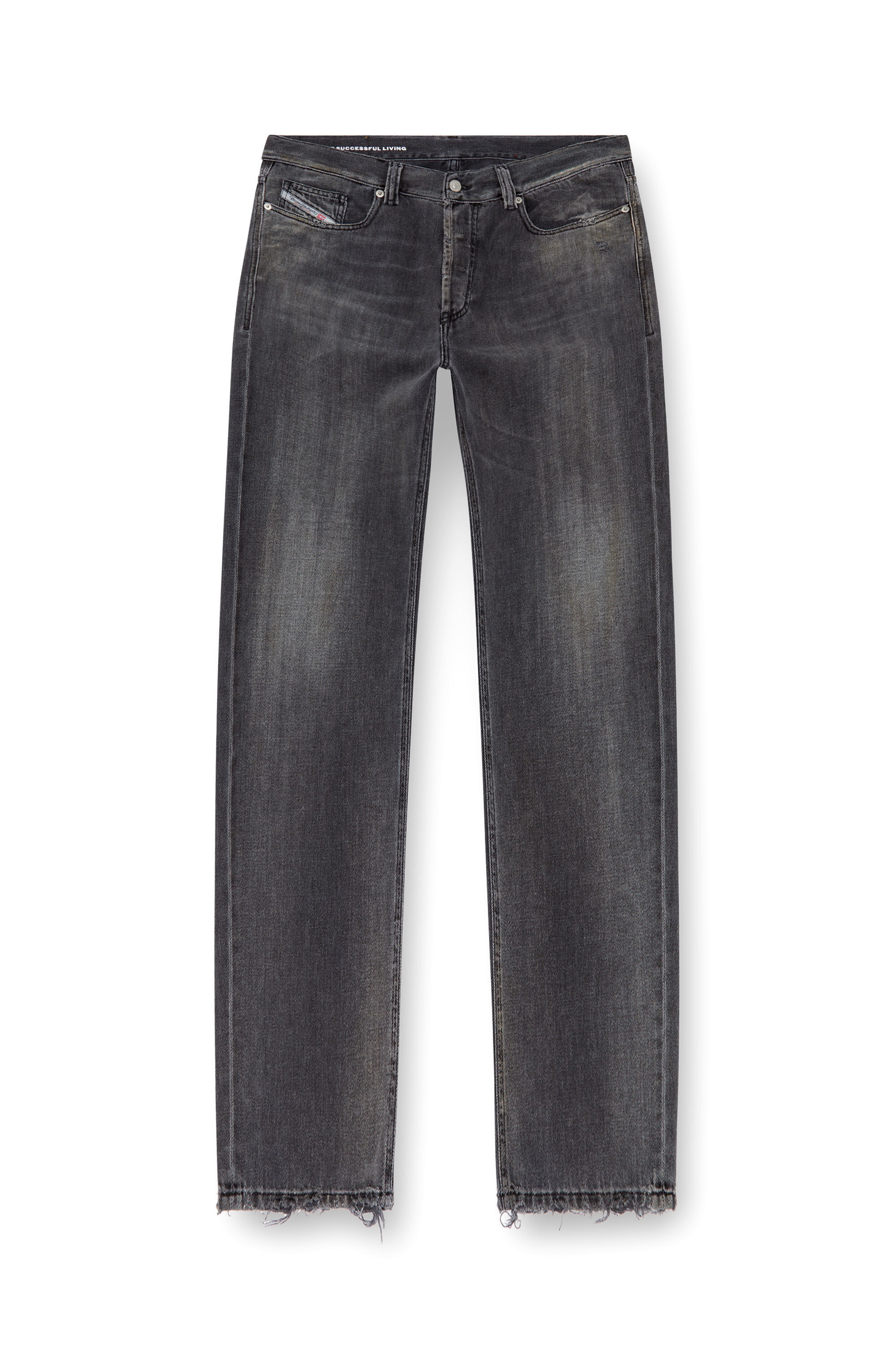 Diesel - Male Straight Jeans 2010 D-Macs 09K14, ブラック/ダークグレー - Image 2