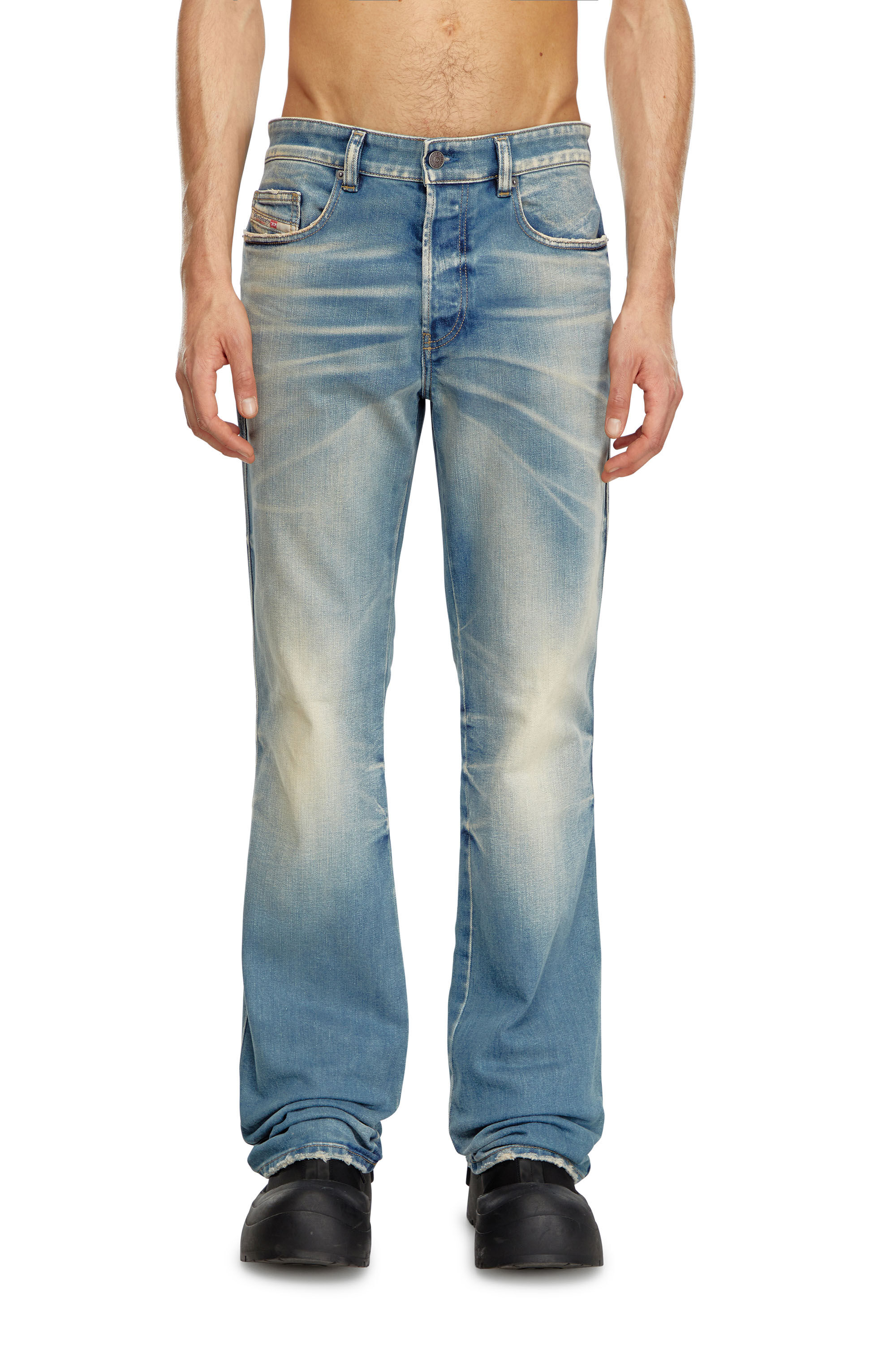 Diesel - Male Bootcut Jeans 1998 D-Buck 09J62, ミディアムブルー - Image 3