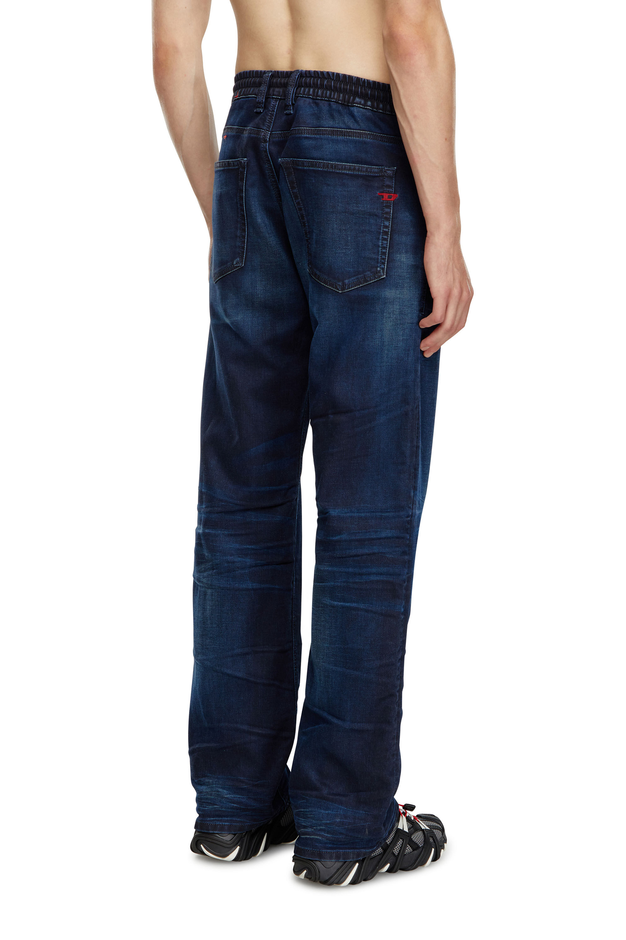 Diesel - Male Straight 2080 D-Reel Joggjeans® 09J35, ダークブルー - Image 5