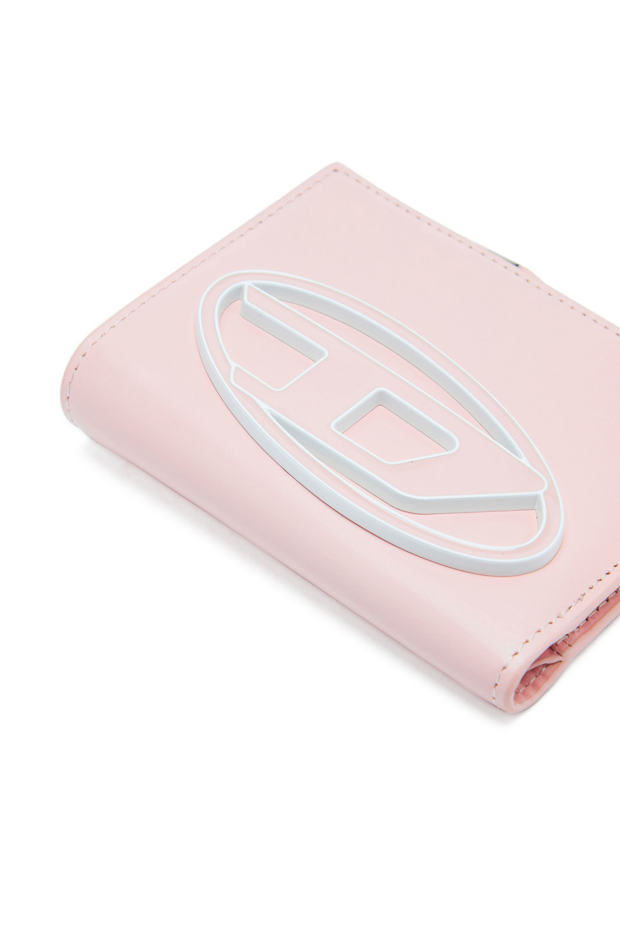1DR BI-FOLD ZIP II Small wallet in pastel leather｜ピンク 