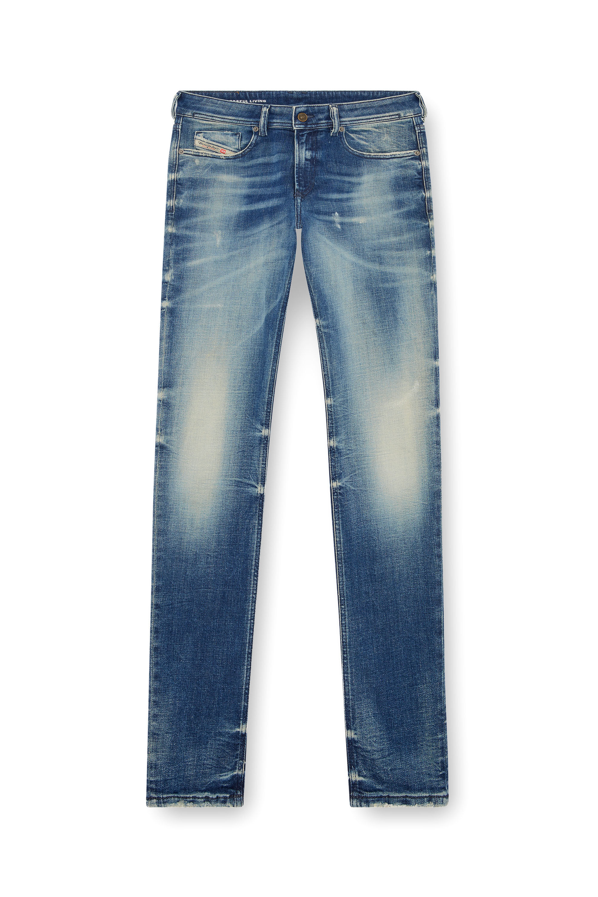 Diesel - Male Skinny Jeans 1979 Sleenker 09J24, ミディアムブルー - Image 2