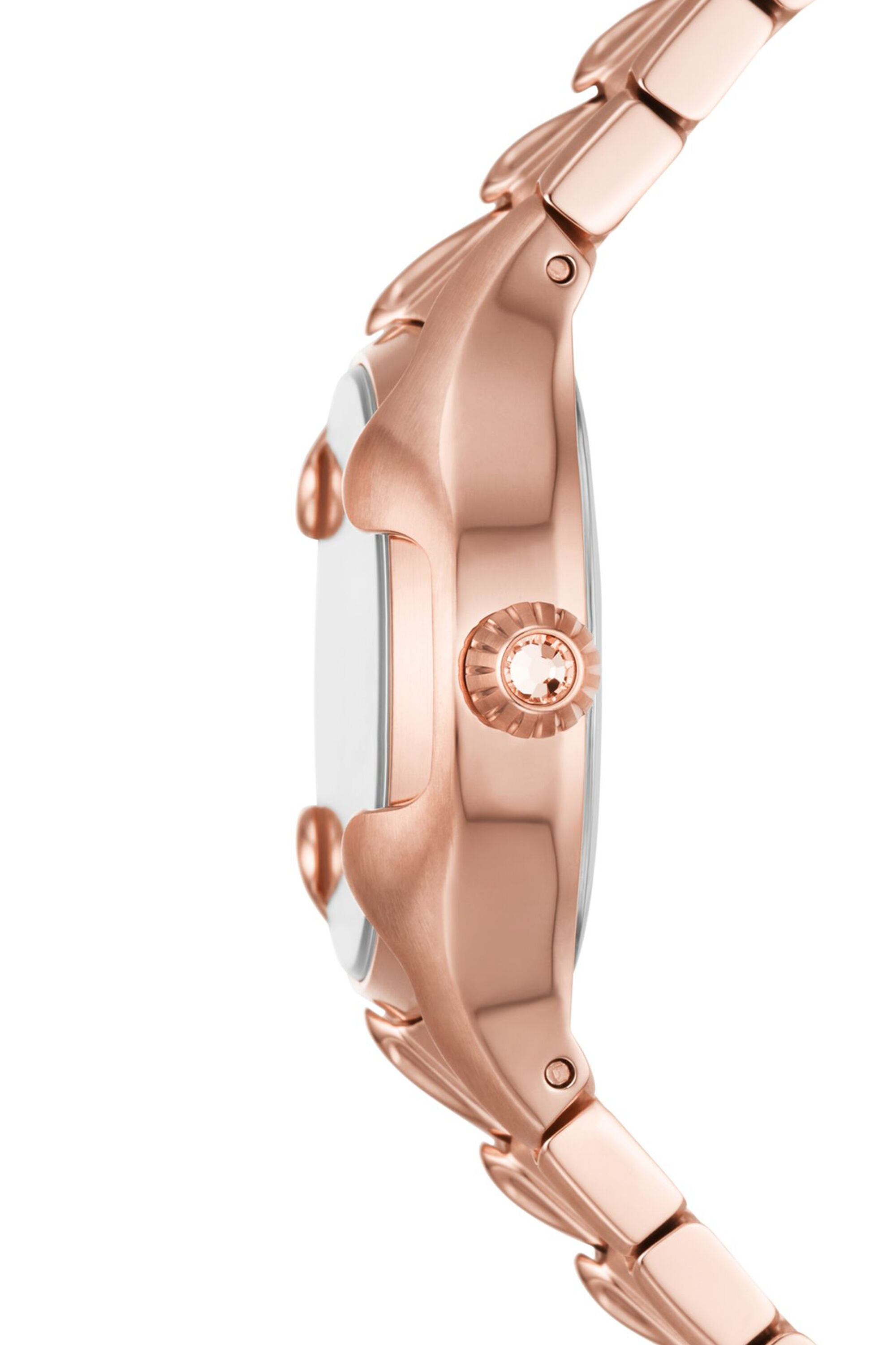 DZ5604 Vert three-hand rose gold-tone stainless steel watch｜ピンク｜ウィメンズ｜DIESEL