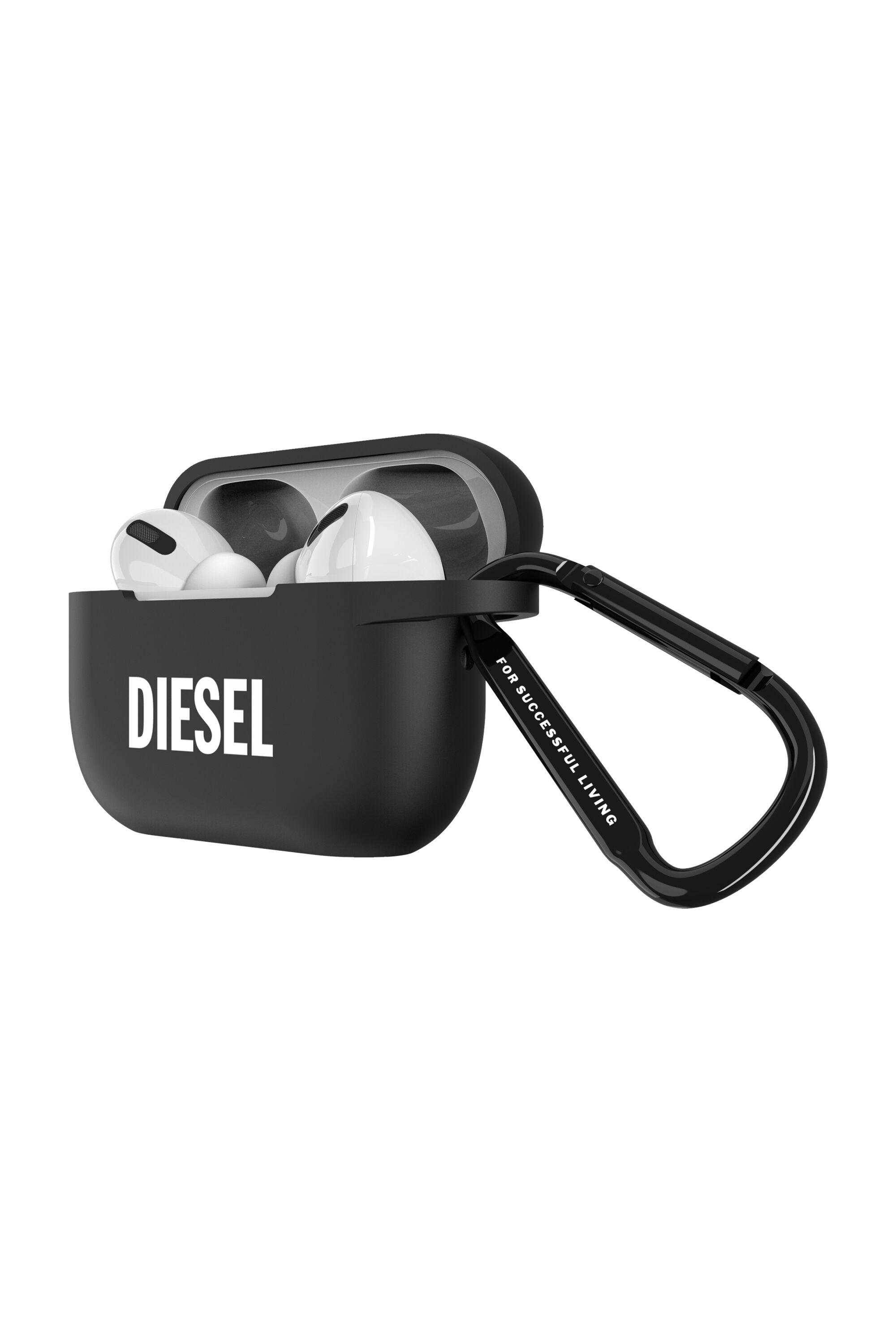 Diesel - 52955 AIRPOD CASE, Unisex AirPods Pro / Pro 2 in ブラック - Image 3