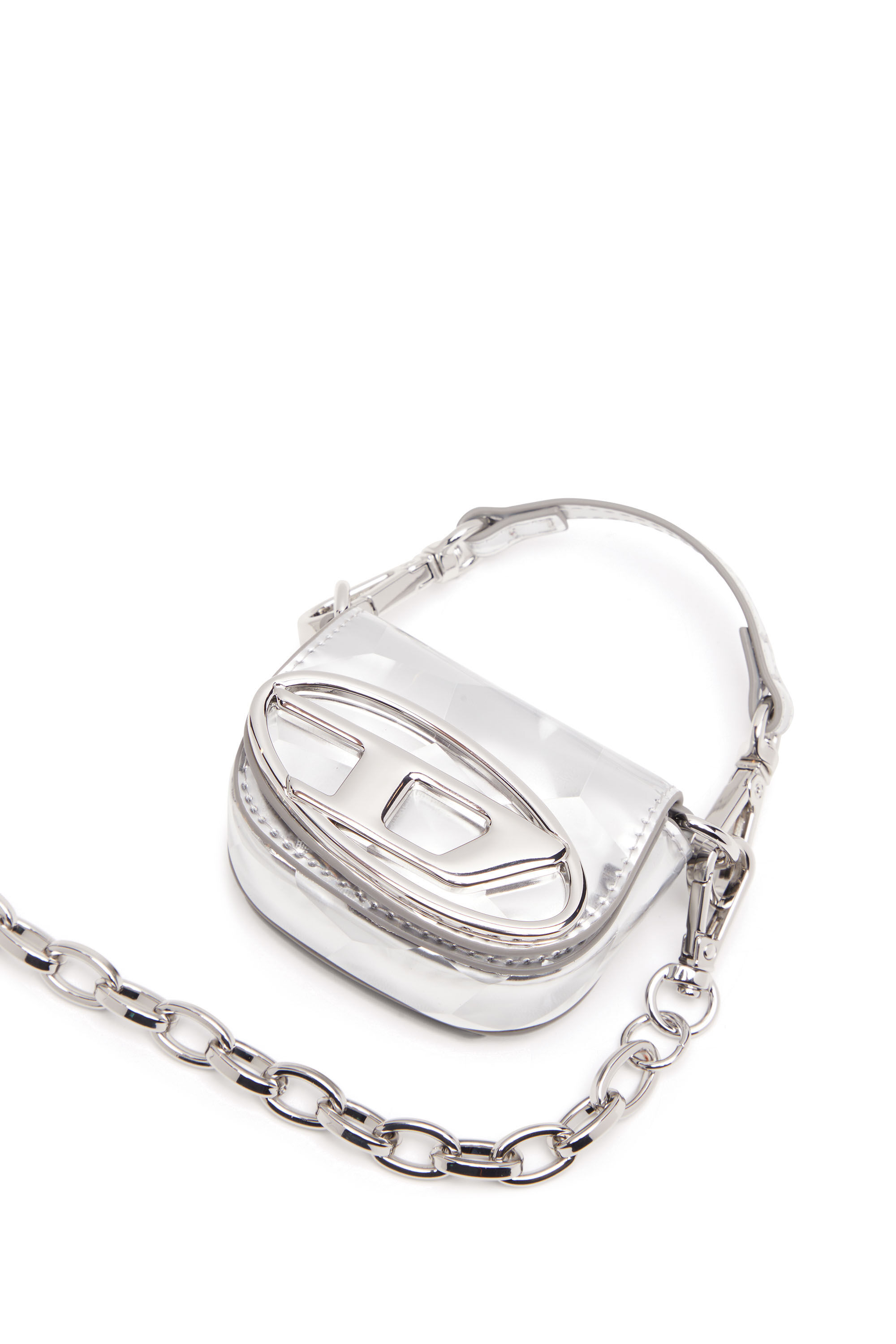 1DR XXS Iconic micro bag charm with mirror effect｜シルバー 