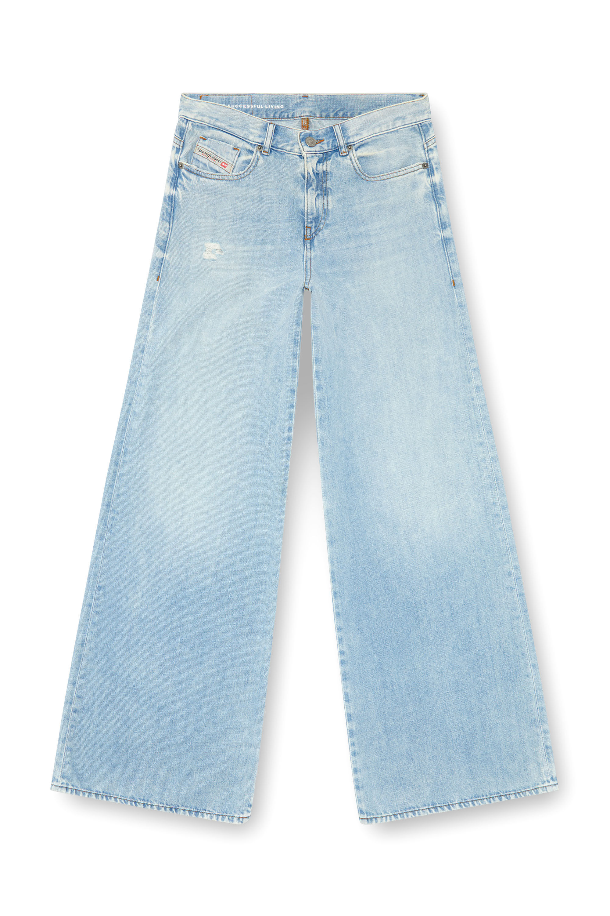 Diesel - Female Bootcut and Flare Jeans 1978 D-Akemi 068MQ, ライトブルー - Image 2