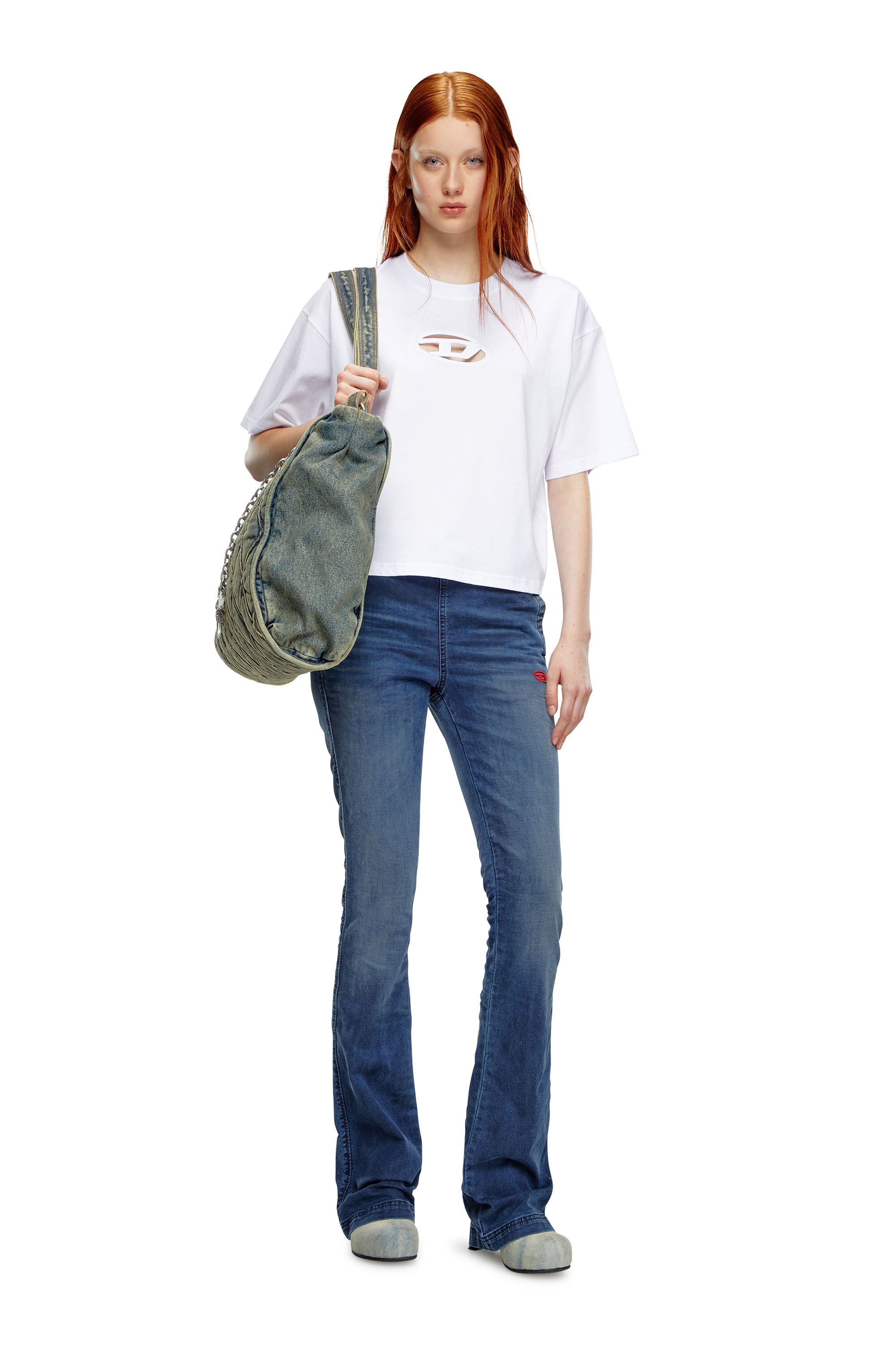 Diesel - Female Bootcut and Flare 2069 D-Ebbey Joggjeans® 068LX, ダークブルー - Image 1