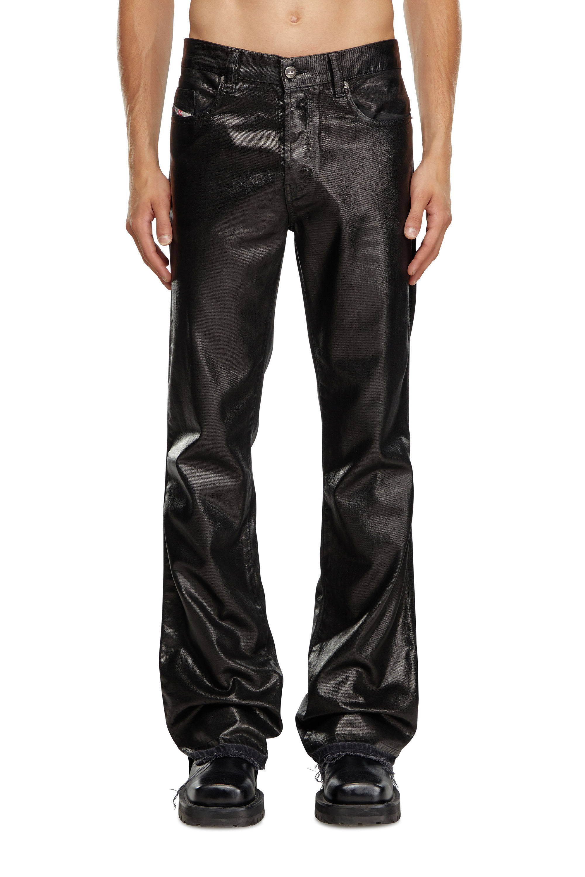 Diesel - Male Bootcut Jeans 1998 D-Buck 068MR, ブラック/ダークグレー - Image 3