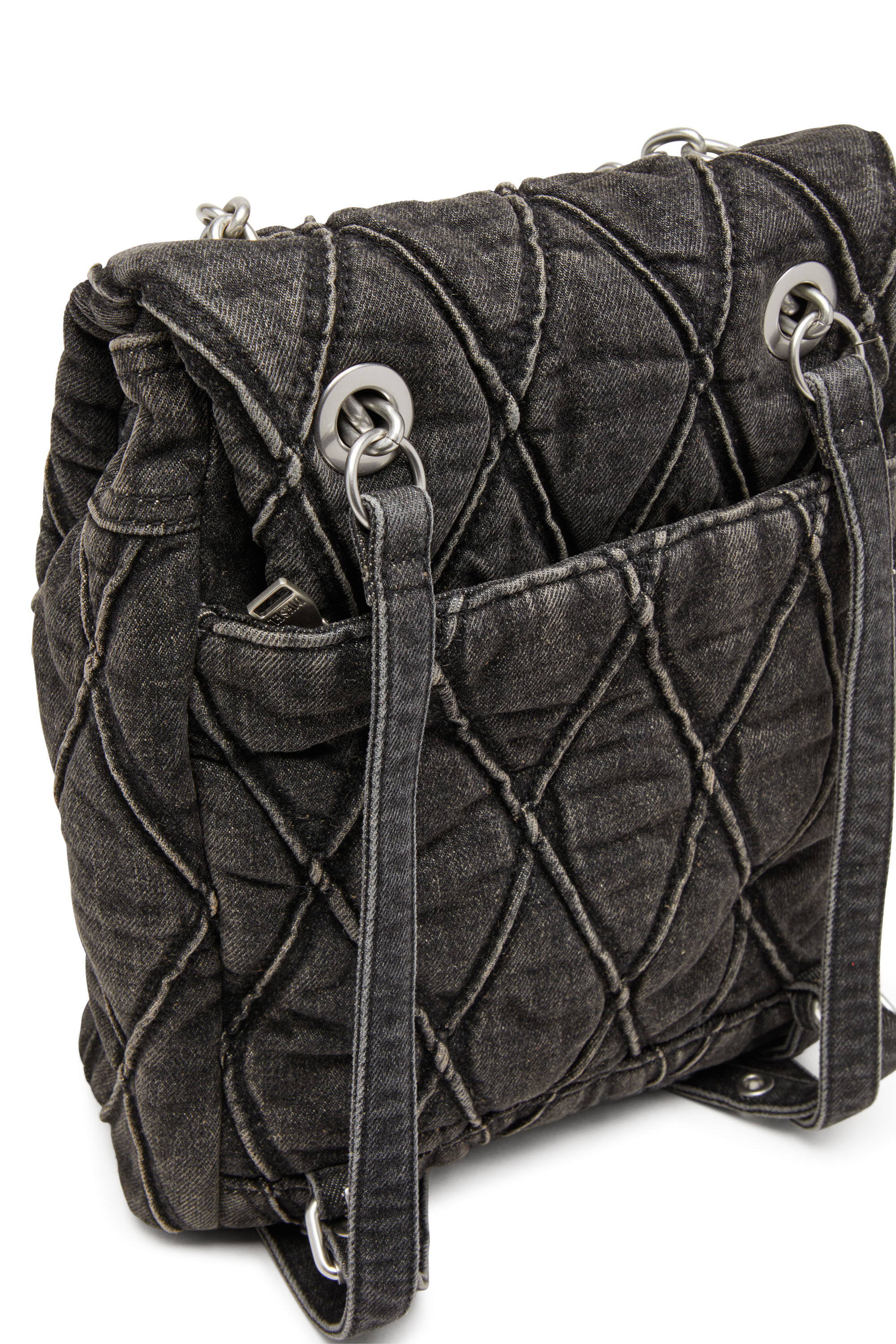 Diesel - CHARM-D BACKPACK S, ブラック - Image 6