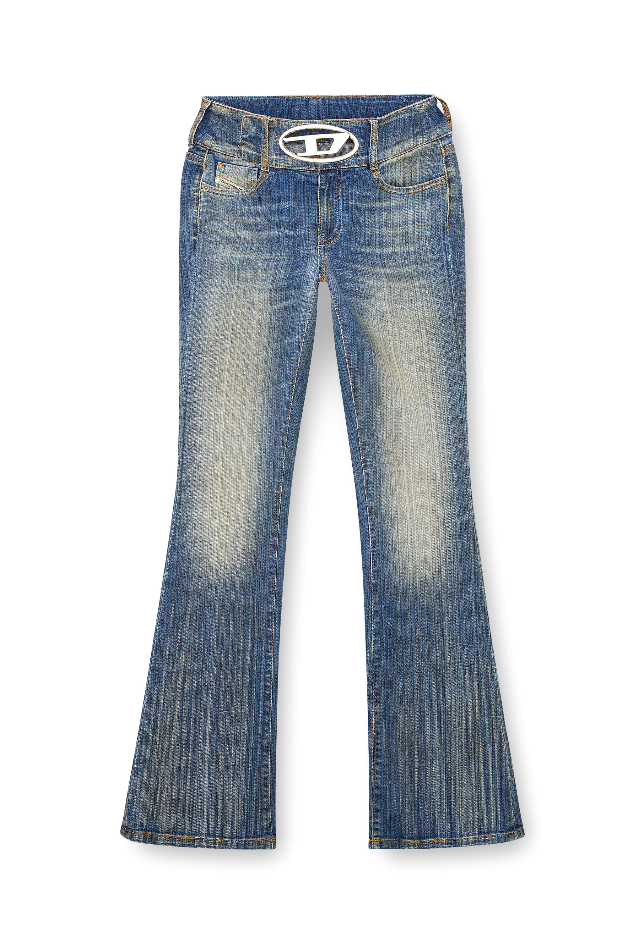 Diesel - Female Bootcut and Flare Jeans D-Propol 0CBCX, ミディアムブルー - Image 2