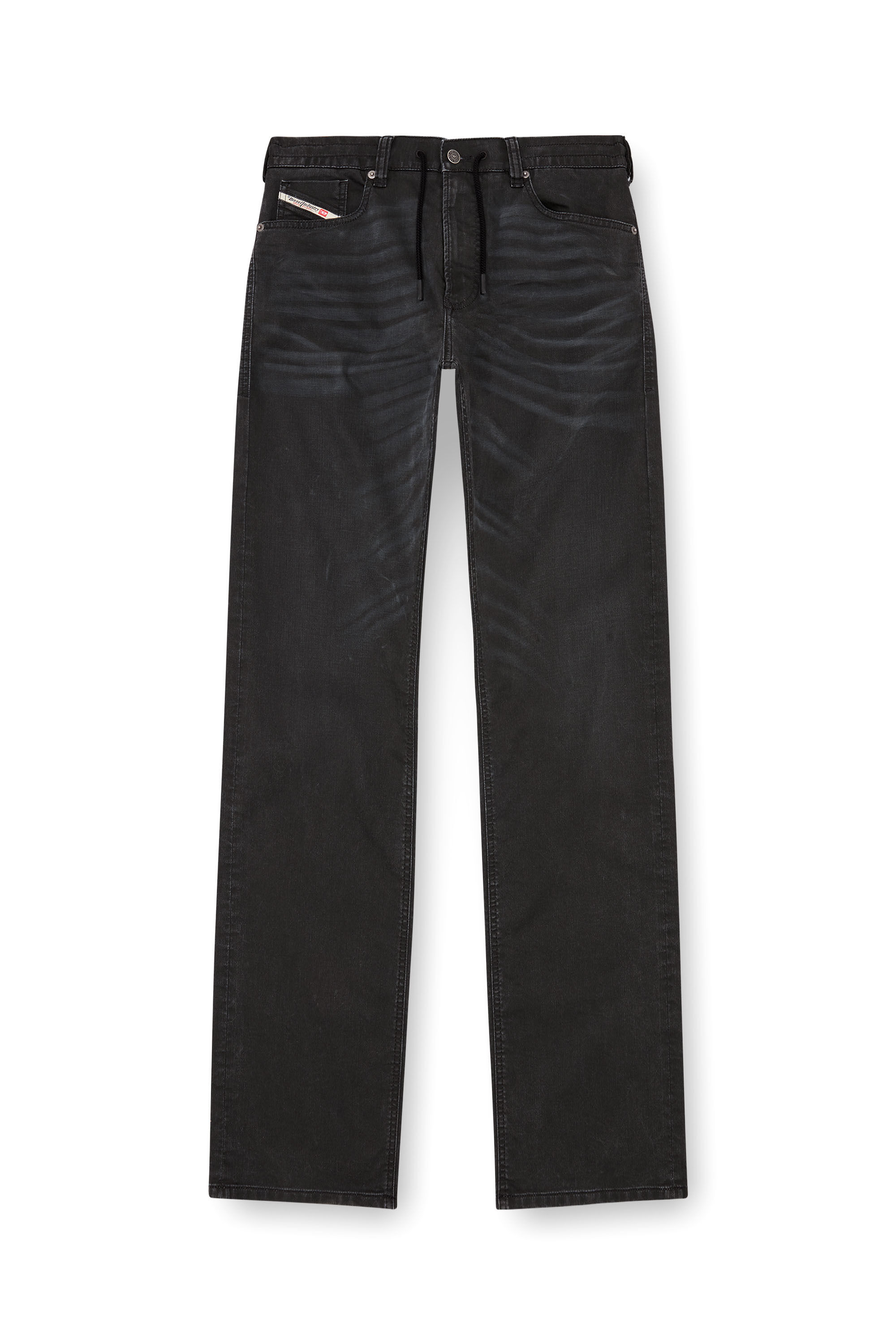 Diesel - Male Straight 2080 D-Reel Joggjeans® 09J75, ブラック/ダークグレー - Image 2