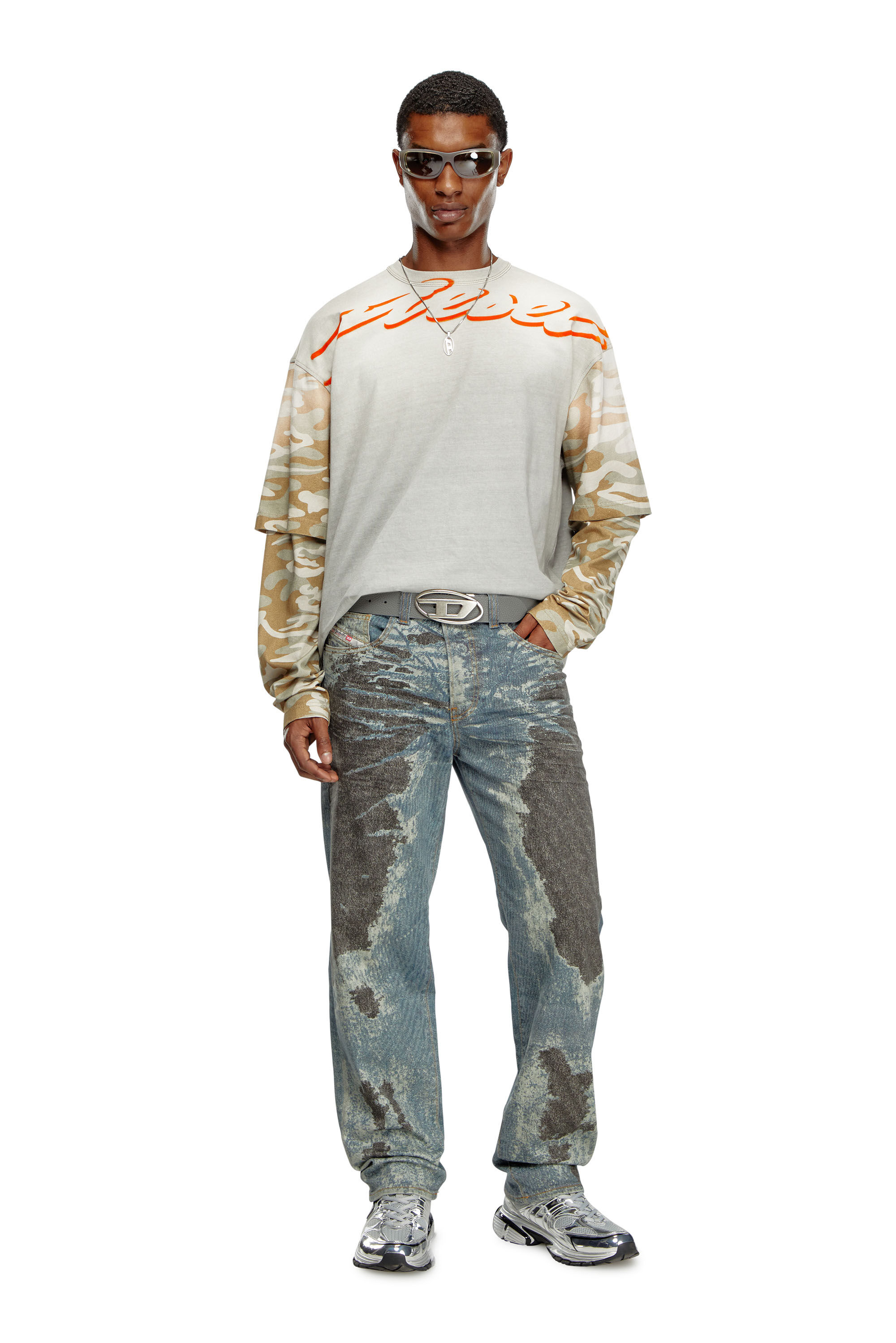 Diesel - Male Straight Jeans 2010 D-Macs 0PGAV, ミディアムブルー - Image 1