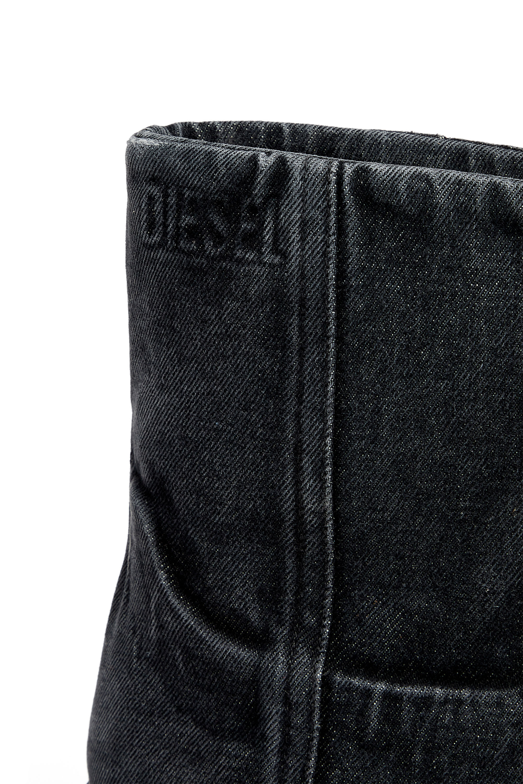 Diesel - D-HAMMER CH MD, Unisex デニムアンクルブーツ in ブラック - Image 6