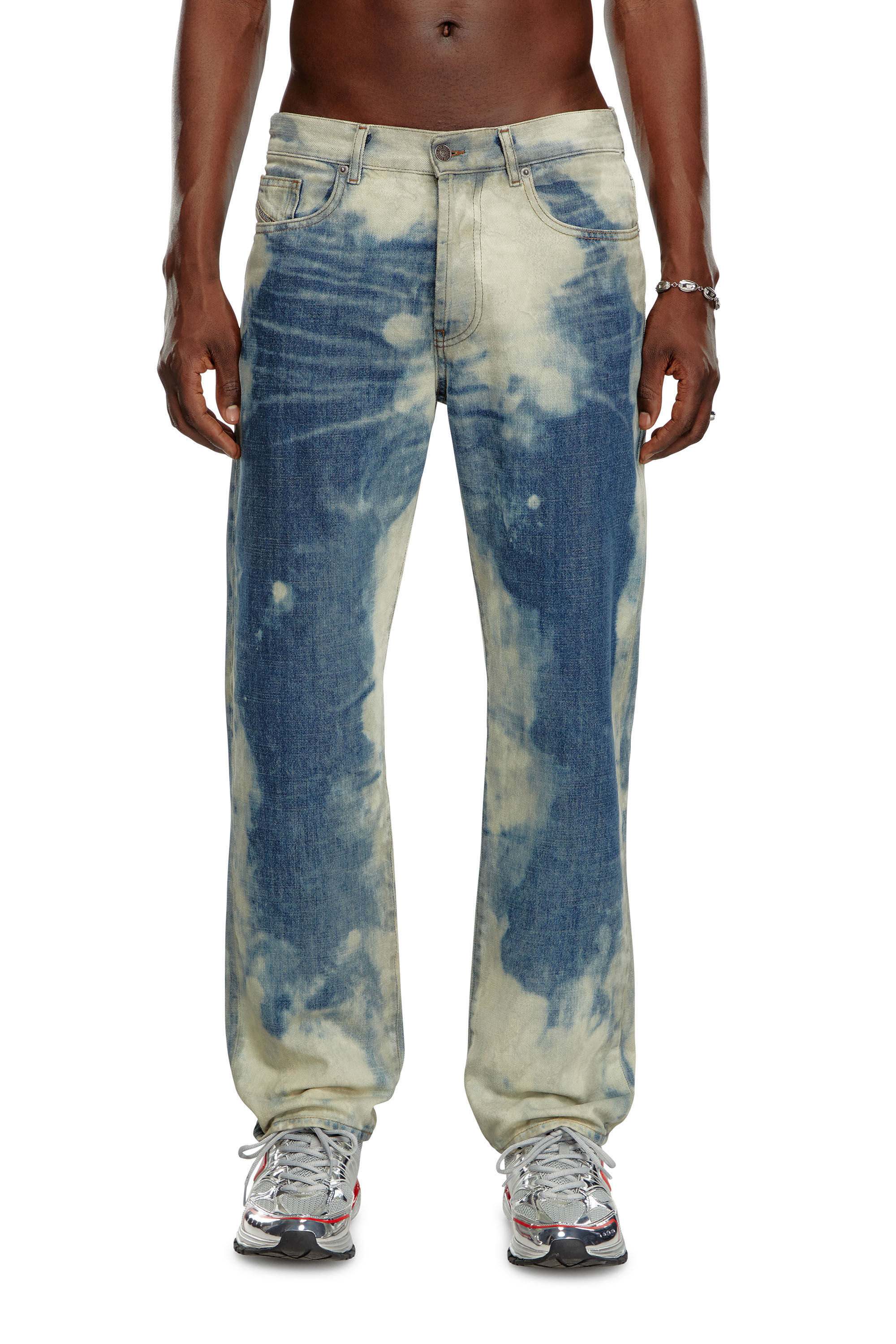 Diesel - Male Straight Jeans 2010 D-Macs 0CBDI, ミディアムブルー - Image 3