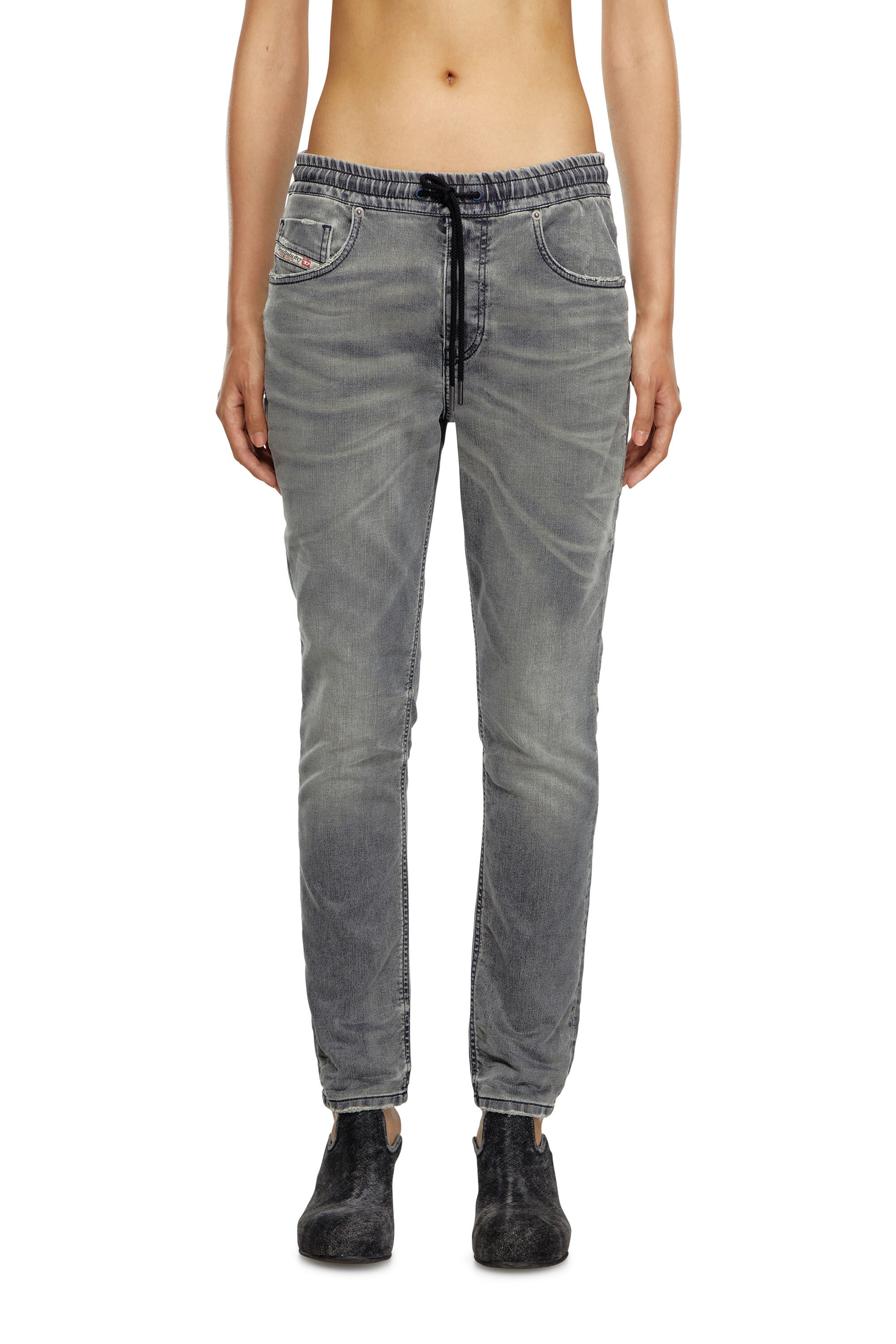 Diesel - Female Boyfriend 2031 D-Krailey Joggjeans® 068LT, ダークグレー - Image 3