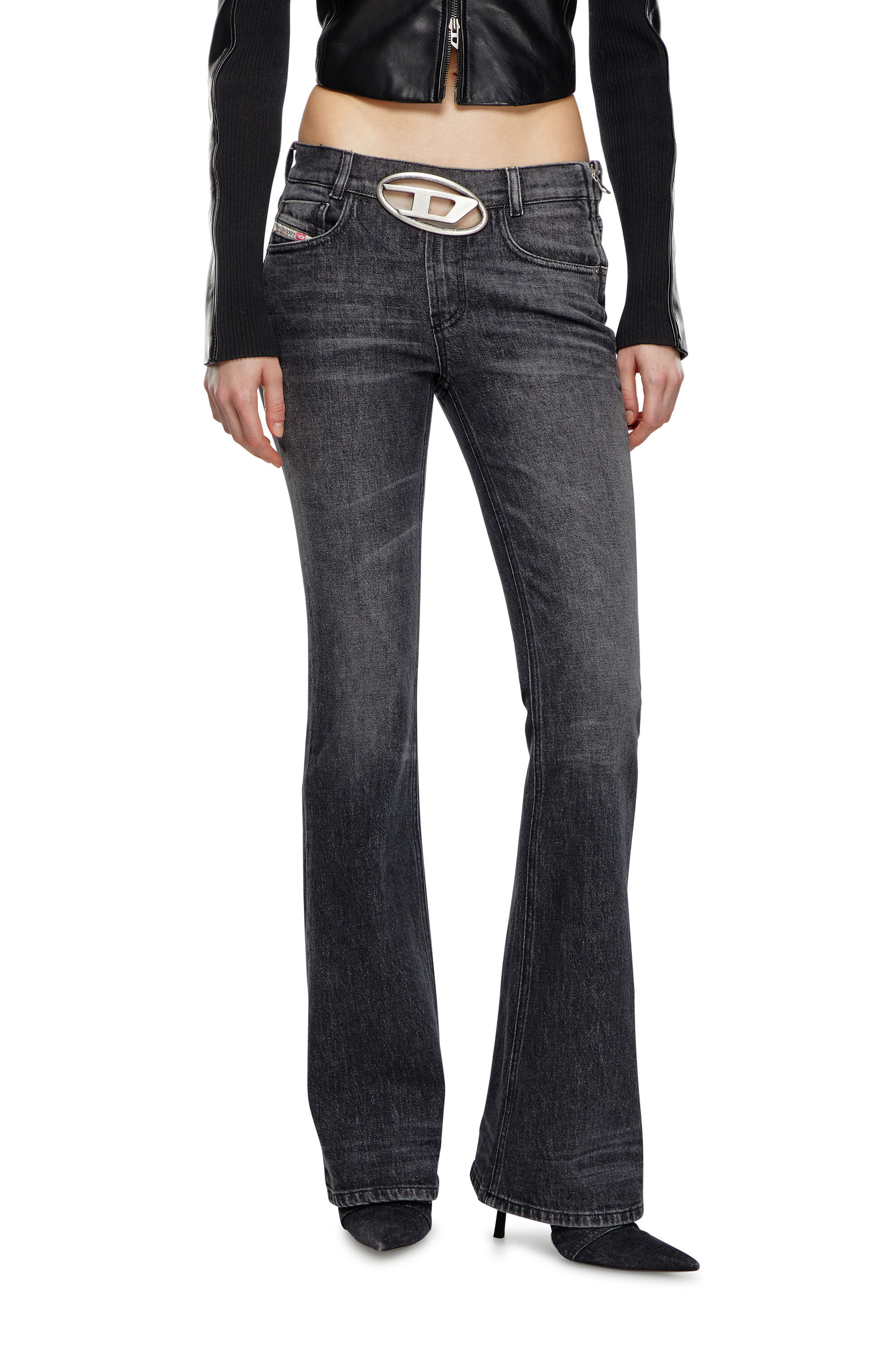 Diesel - Female Bootcut and Flare Jeans 1969 D-Ebbey 0CKAH, ブラック/ダークグレー - Image 3