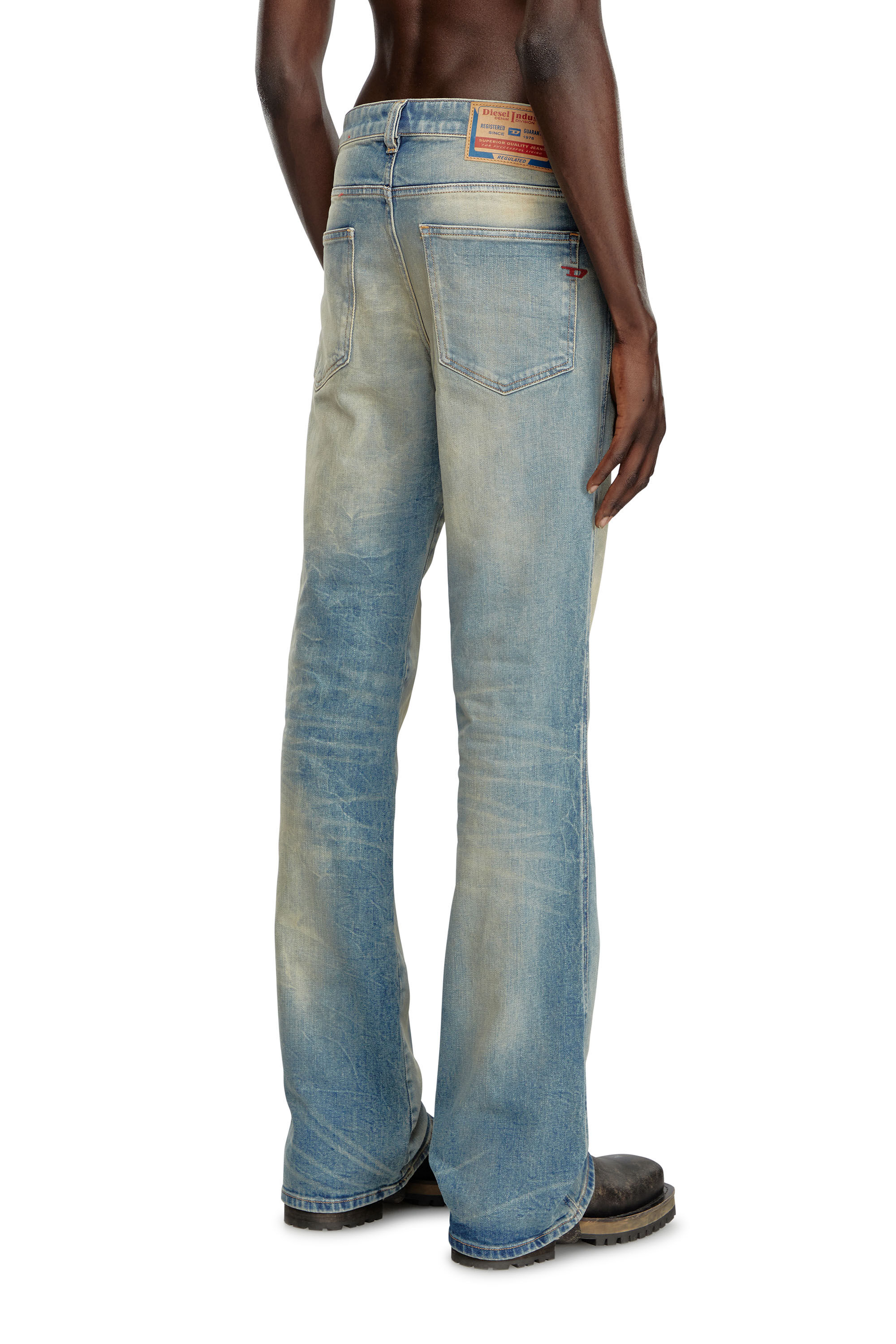 Diesel - Male Bootcut Jeans 1998 D-Buck 09H78, ミディアムブルー - Image 5