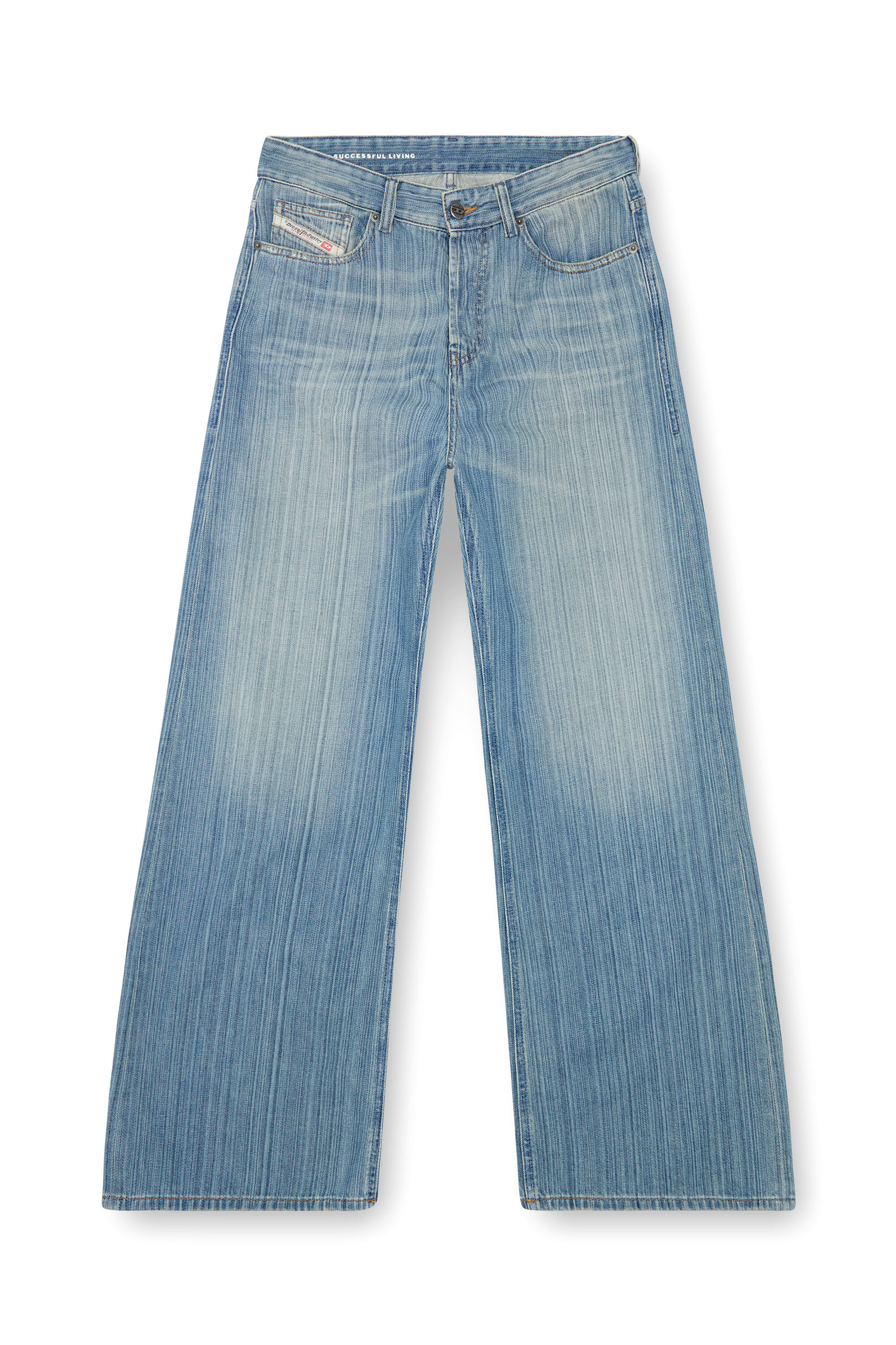 Diesel - Female Straight Jeans 1996 D-Sire 09J87, ミディアムブルー - Image 2