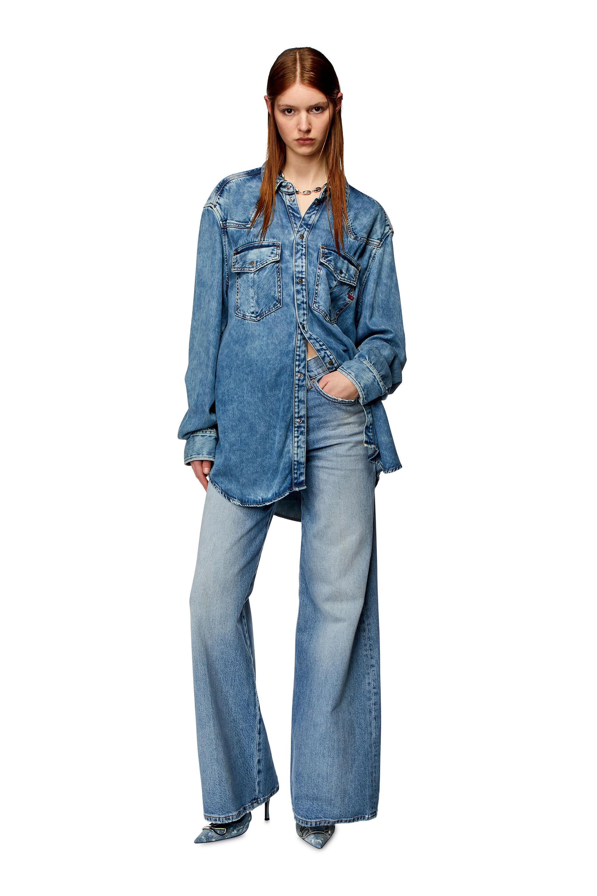 Bootcut and Flare Jeans 1978 D-Akemi 0DQAD