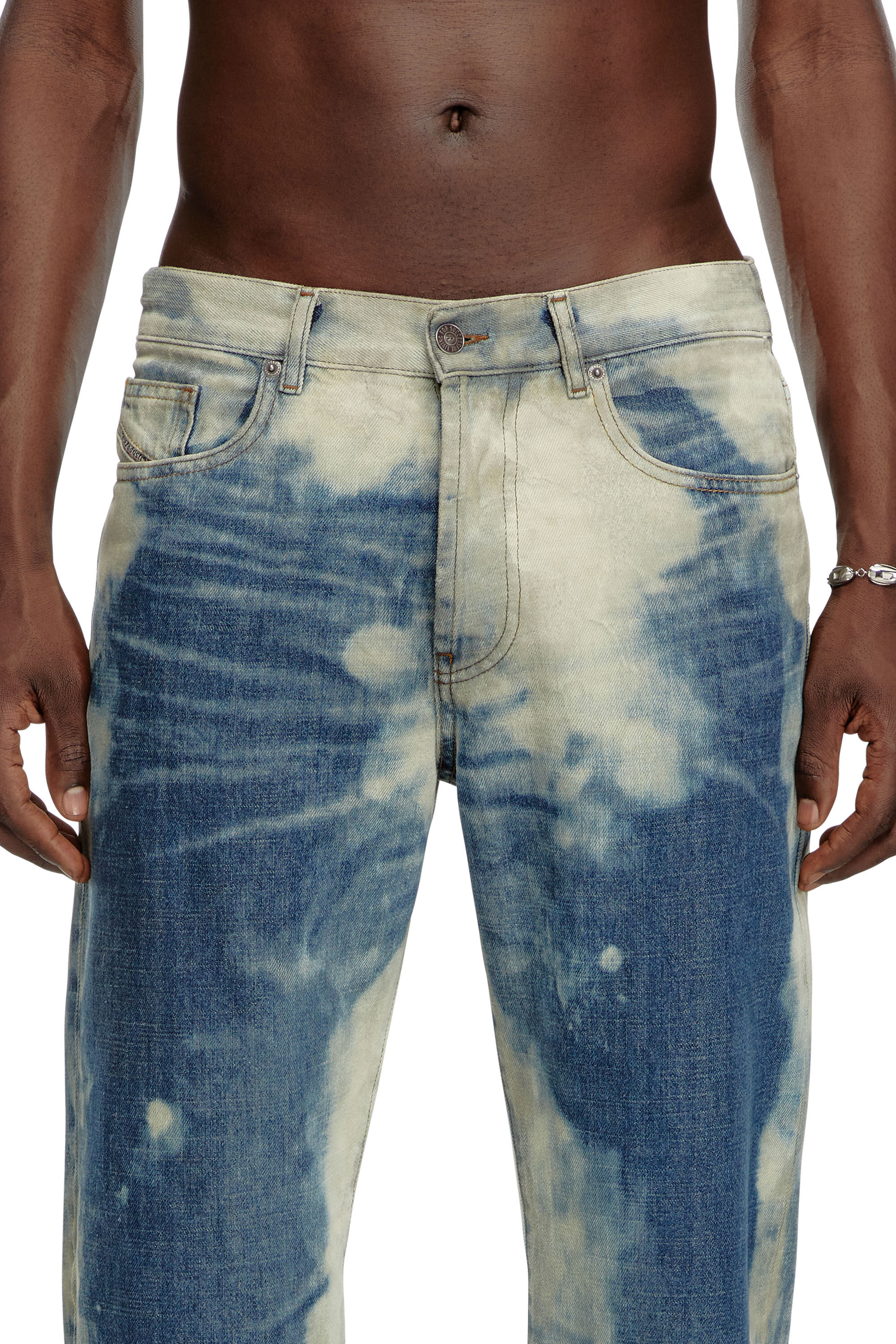 Diesel - Male Straight Jeans 2010 D-Macs 0CBDI, ミディアムブルー - Image 4