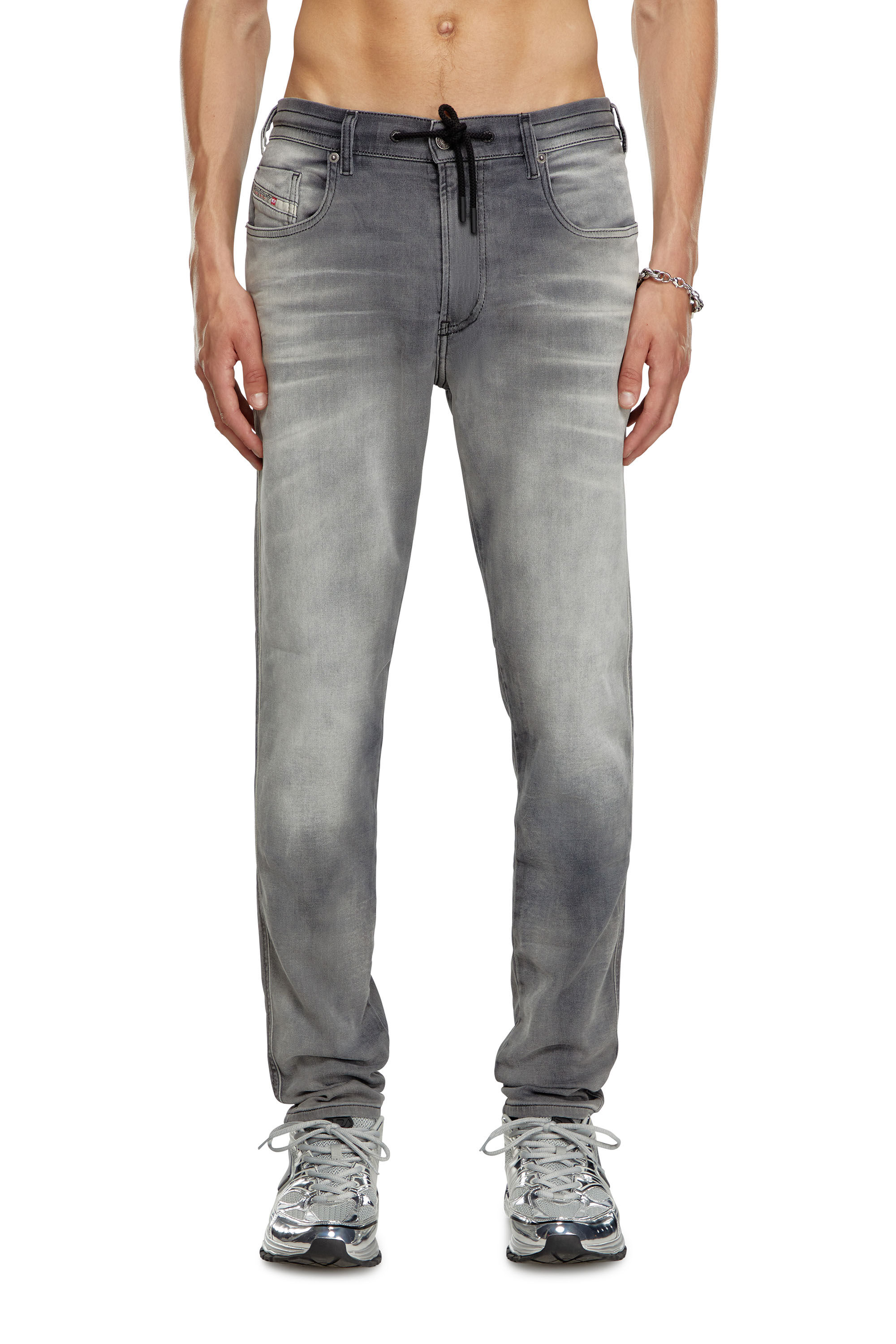 Diesel - Male Slim 2060 D-Strukt Joggjeans® 068LR, ダークグレー - Image 3