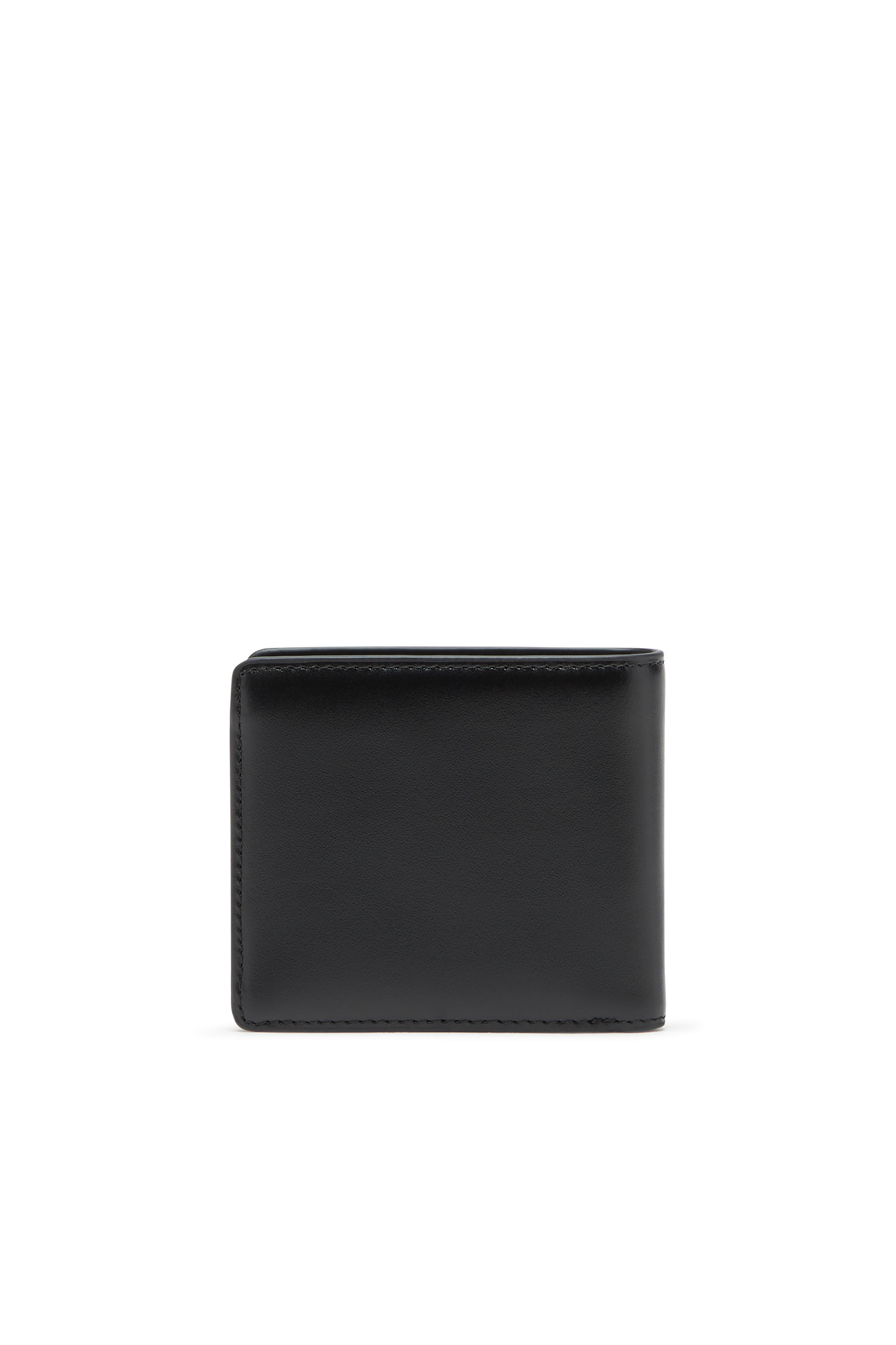 1DR BI FOLD COIN S 3D Leather bi-fold wallet｜ブラック｜メンズ｜DIESEL