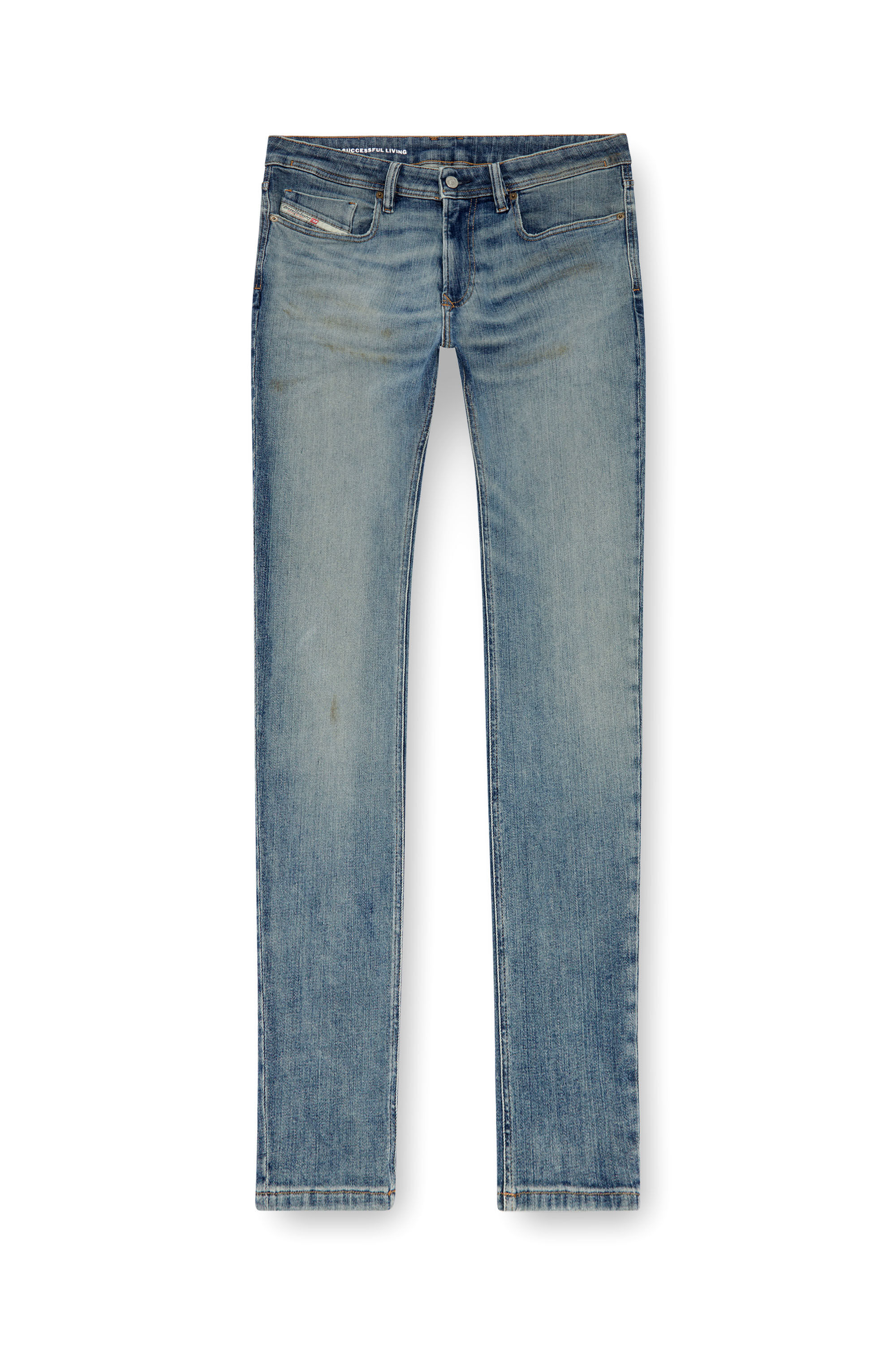 Diesel - Male Skinny Jeans 1979 Sleenker 0GRDE, ミディアムブルー - Image 2