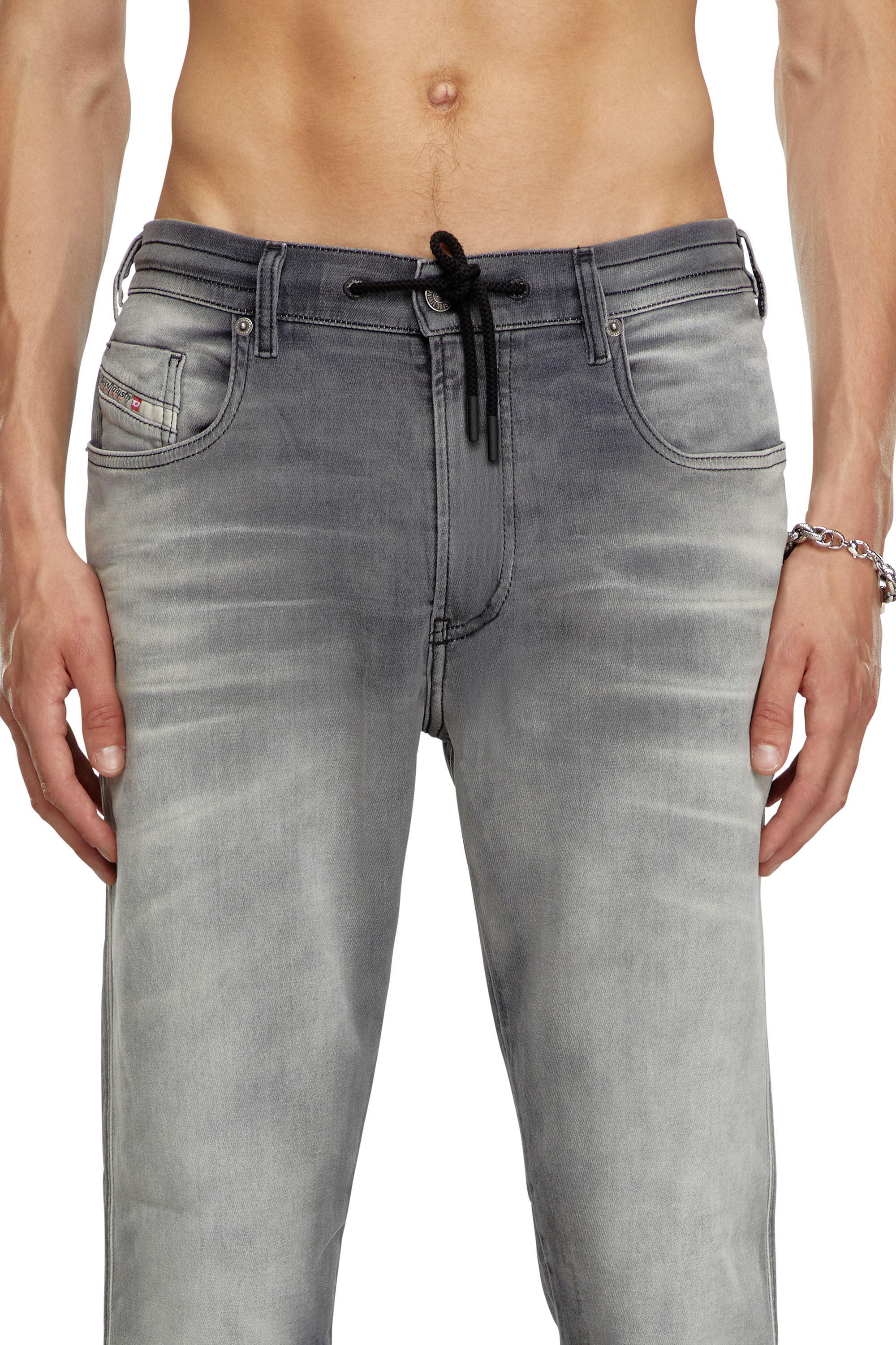 Diesel - Male Slim 2060 D-Strukt Joggjeans® 068LR, ダークグレー - Image 4