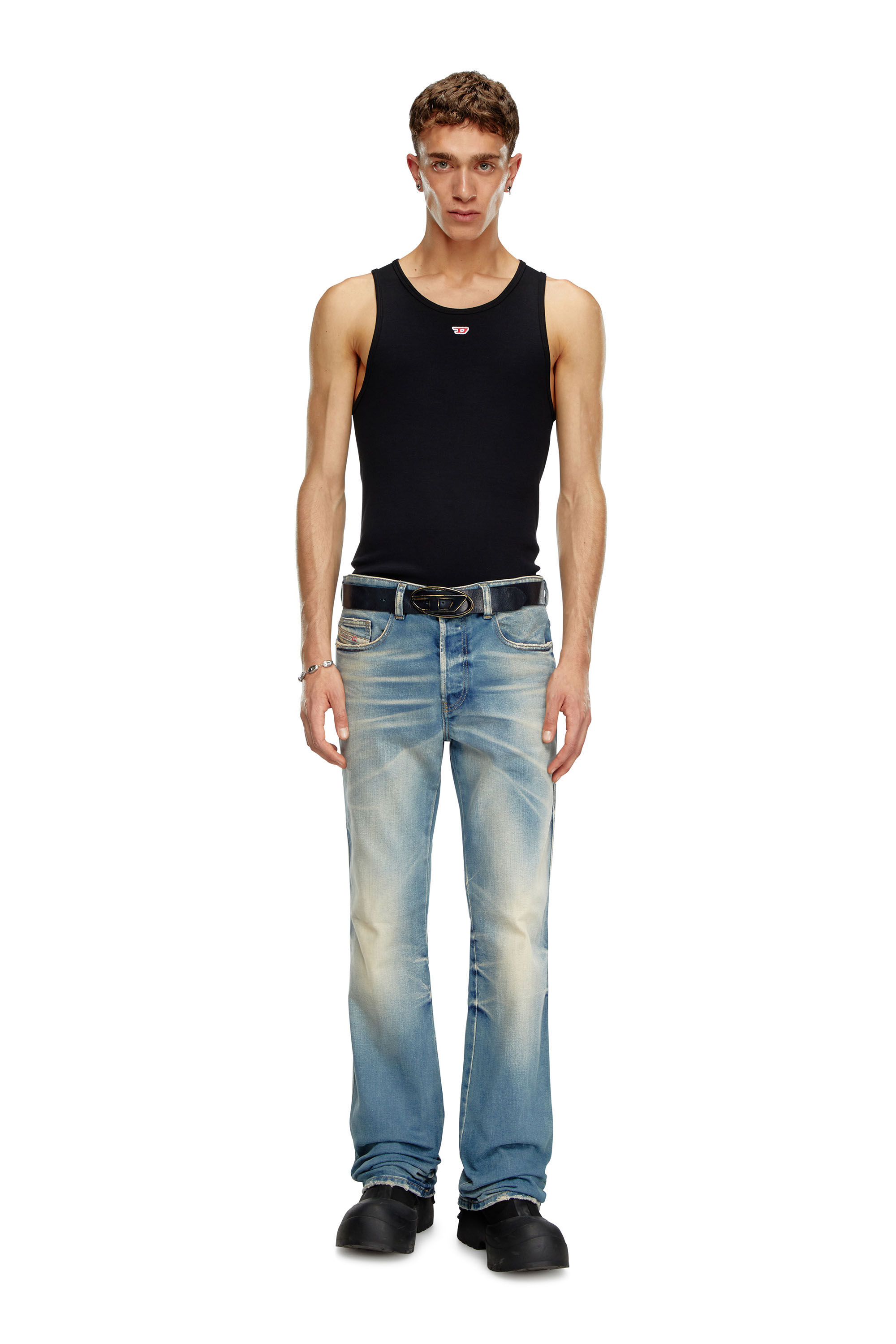 Diesel - Male Bootcut Jeans 1998 D-Buck 09J62, ミディアムブルー - Image 1