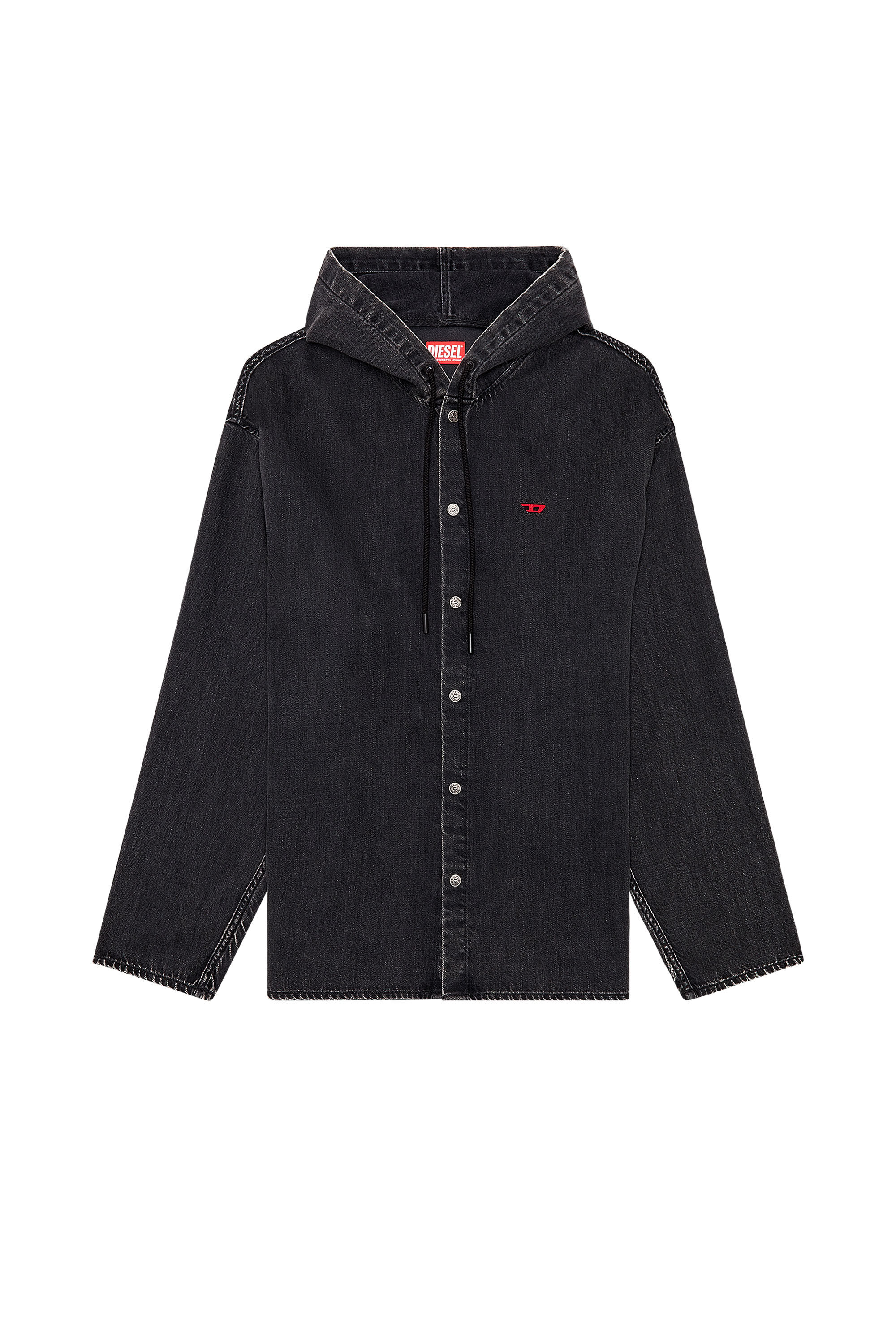 DIESEL ディーゼル S-DEWNY-HOOD-SHIRT シャツフーディー