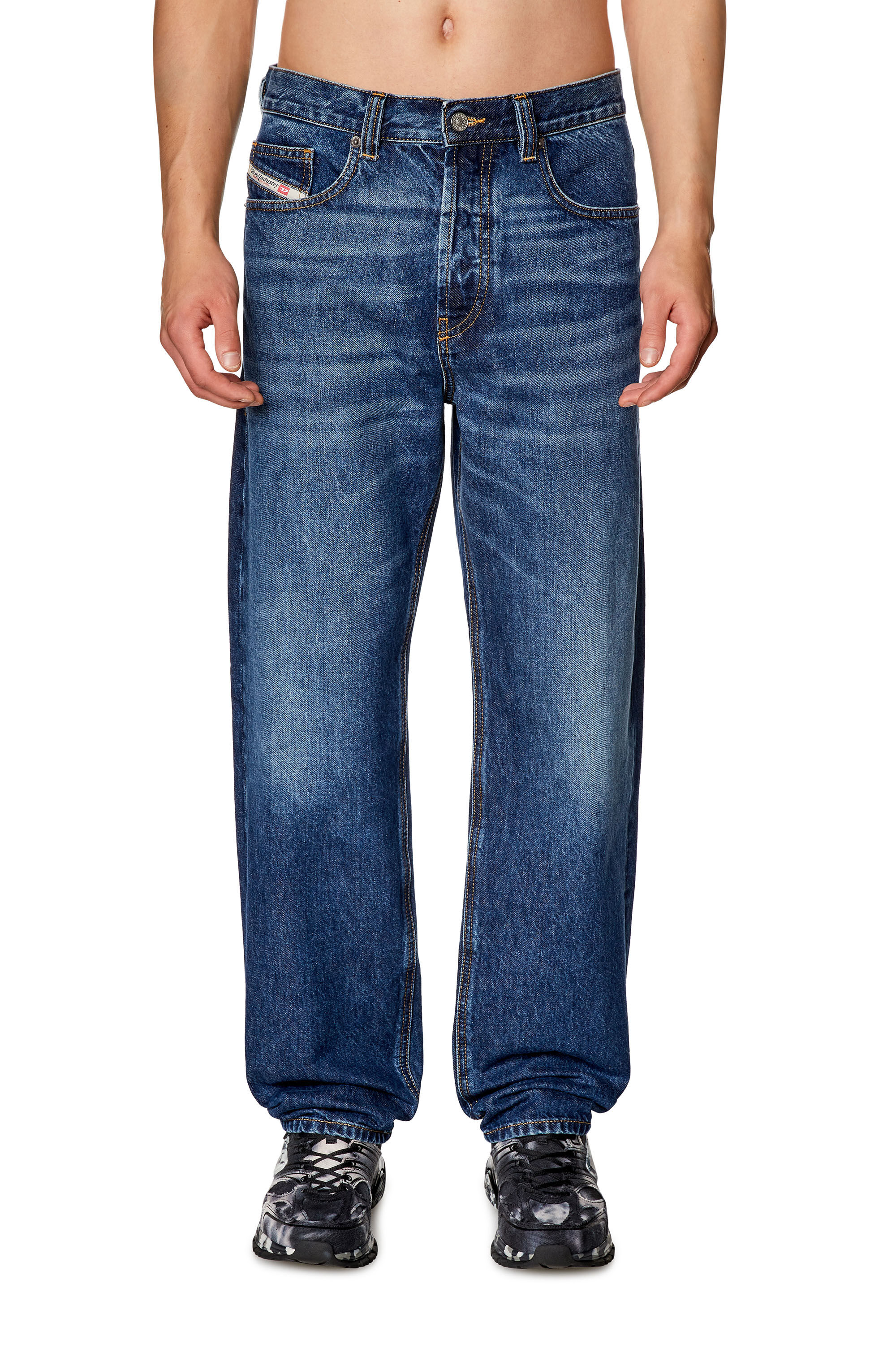 Diesel - Male Straight Jeans 2010 D-Macs 09I27, ダークブルー - Image 3