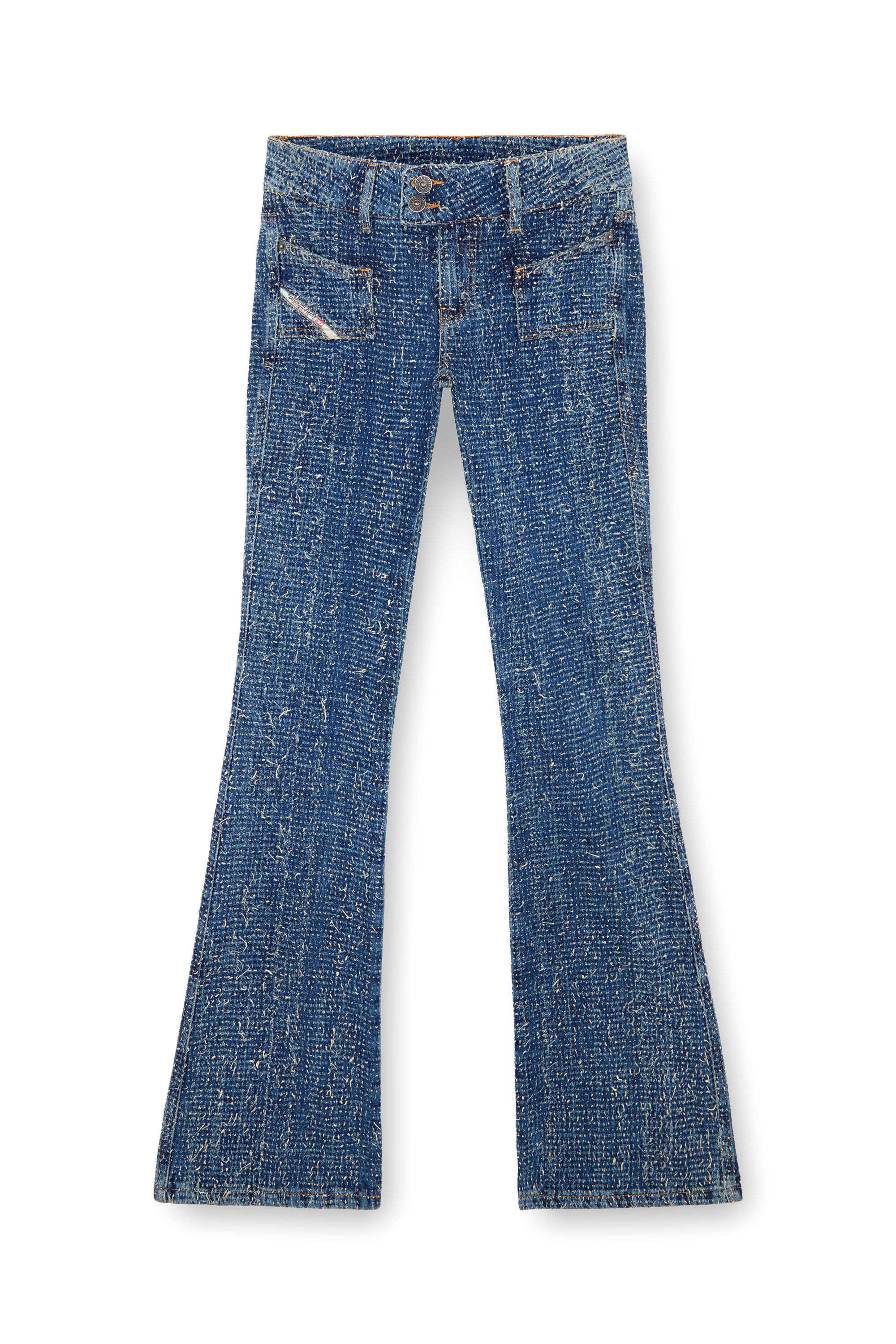 Diesel - Female Bootcut and Flare Jeans D-Ebush 0PGAH, ミディアムブルー - Image 2