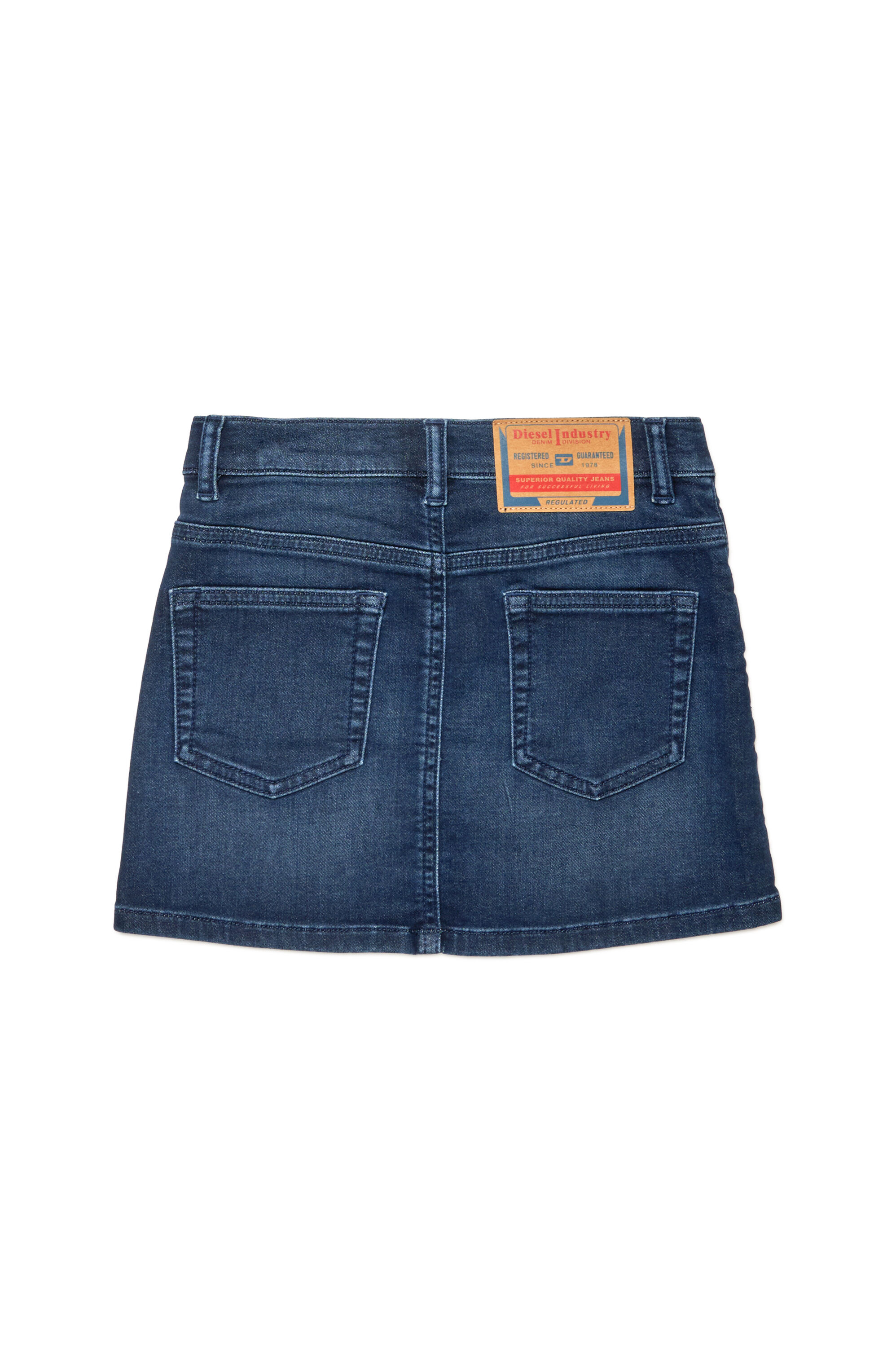 Diesel - GIANNA JJJ, Female 5-pocket skirt in stretch denim in ブルー - Image 2