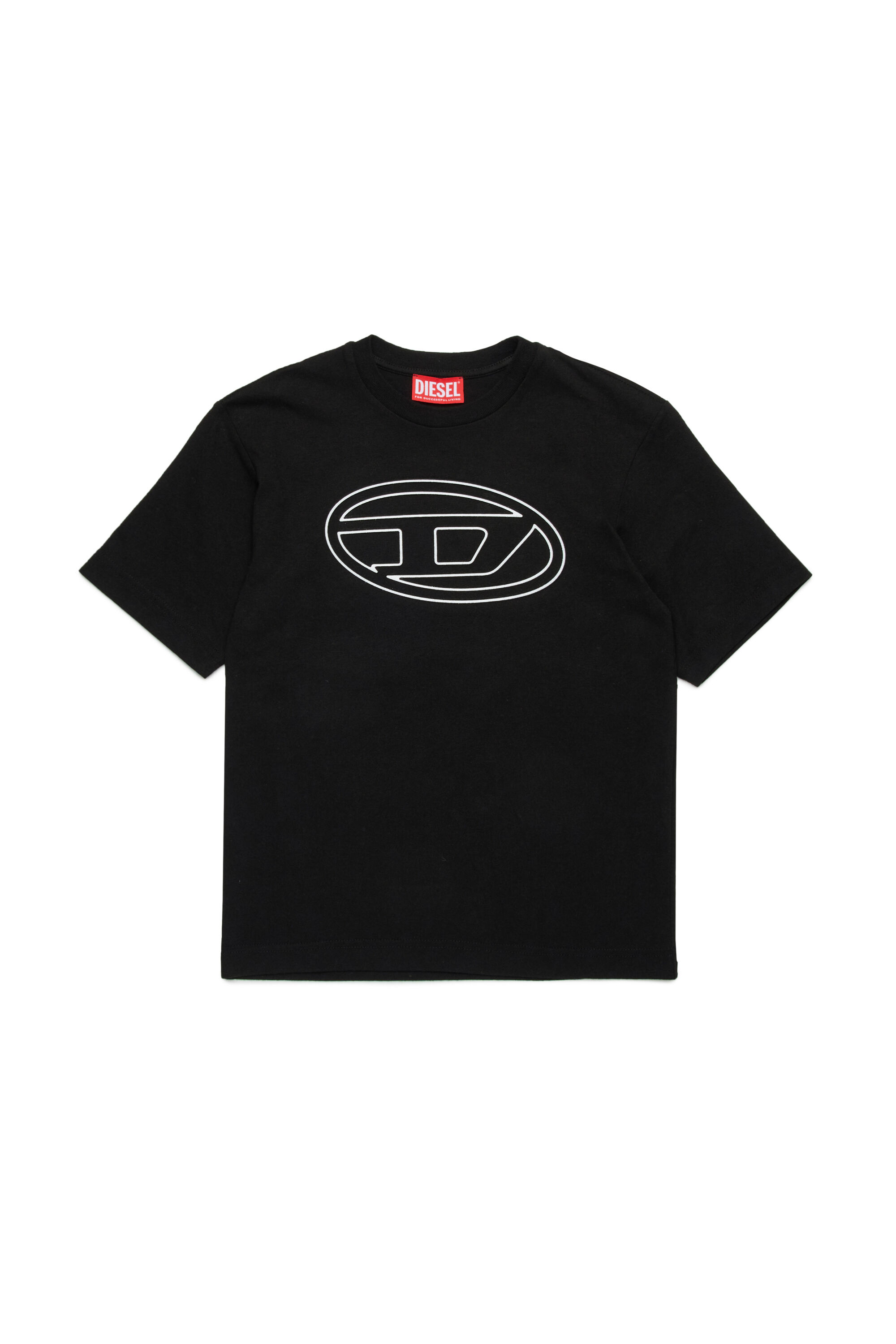 TJUSTBIGOVAL OVER T-shirt with Oval D outline logo｜ブラック 