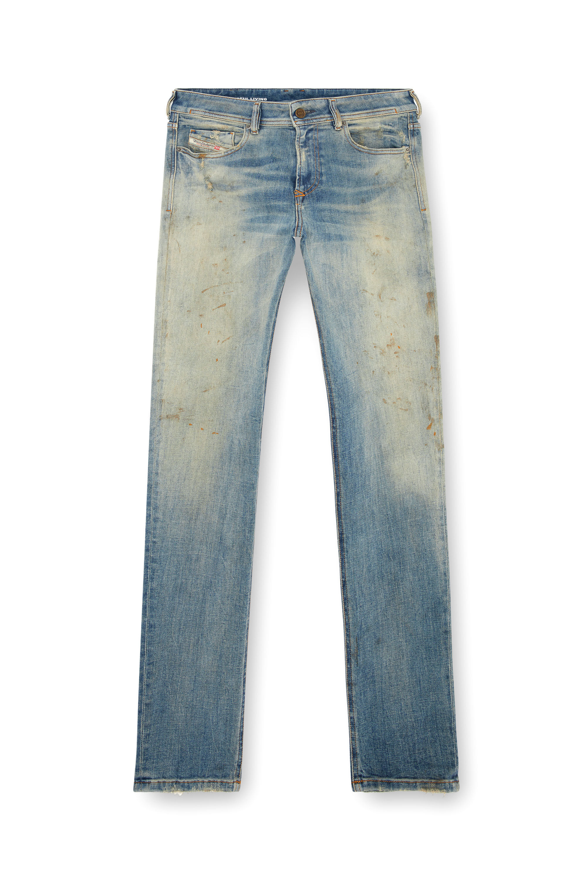 Diesel - Male Skinny Jeans 1979 Sleenker 09J25, ミディアムブルー - Image 2